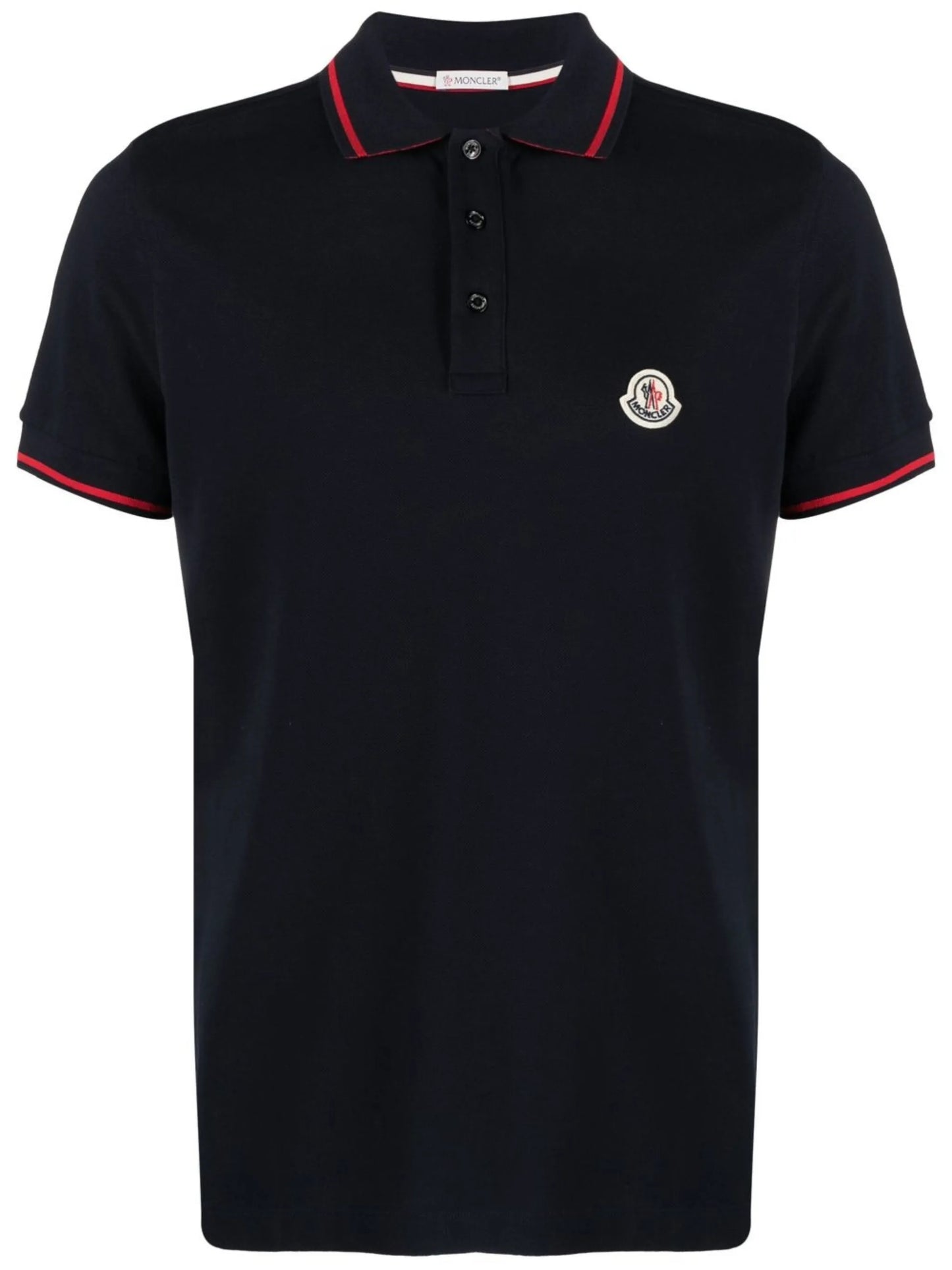 logo-collar short-sleeve polo shirt