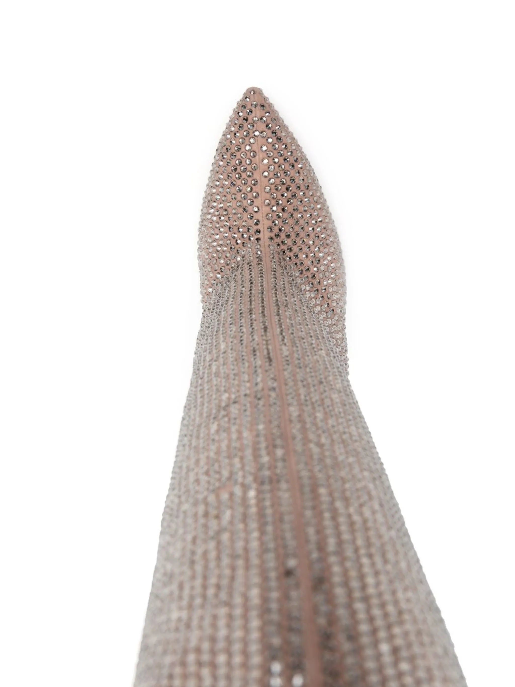 Holly crystal-embellished 105mm boots