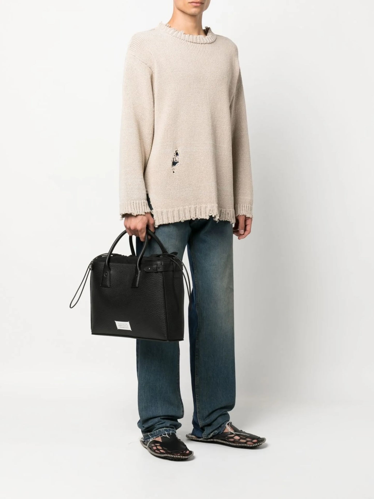 5AC leather tote bag