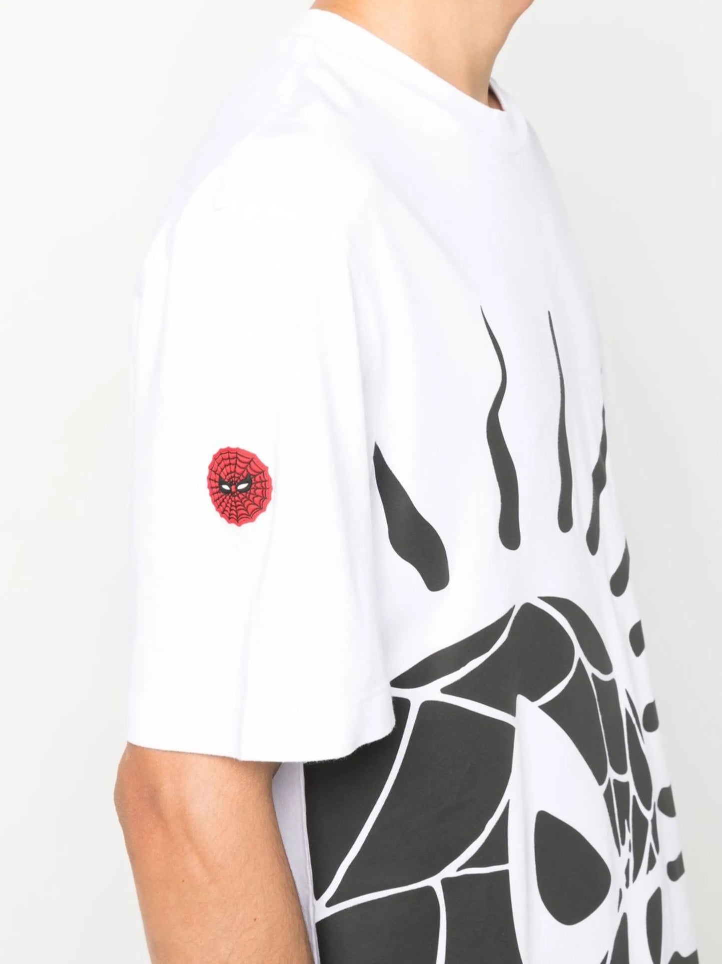 Spider-Man print round-neck T-shirt