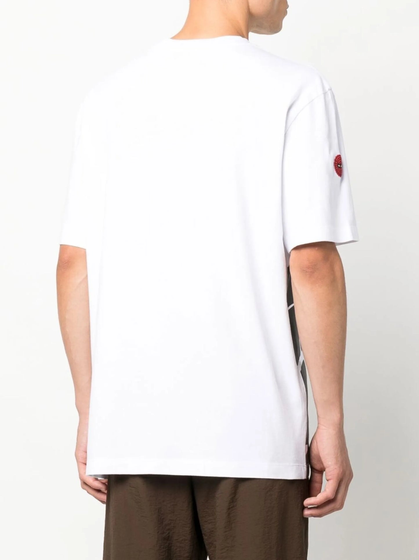 Spider-Man print round-neck T-shirt