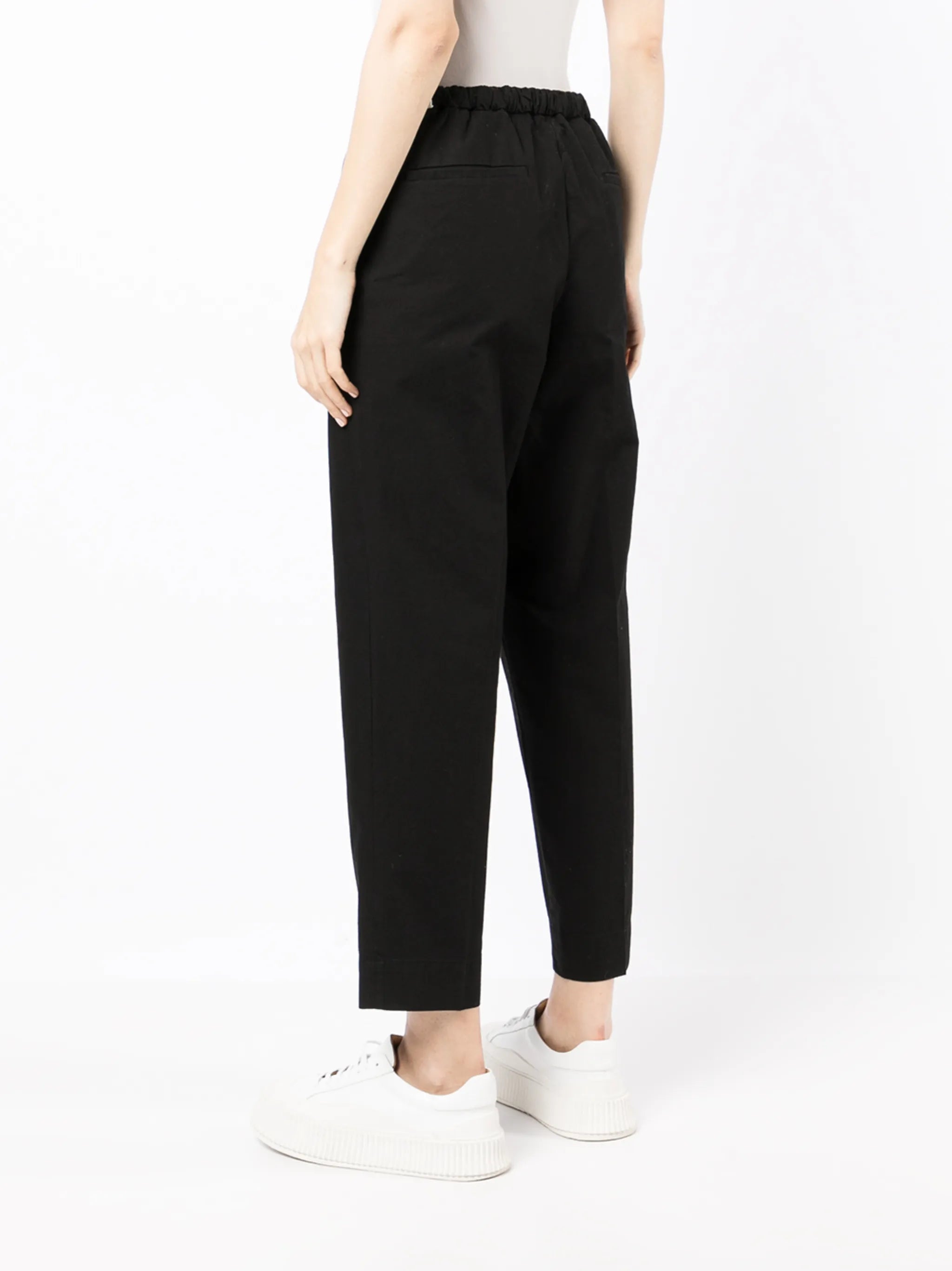straight-leg cropped pants