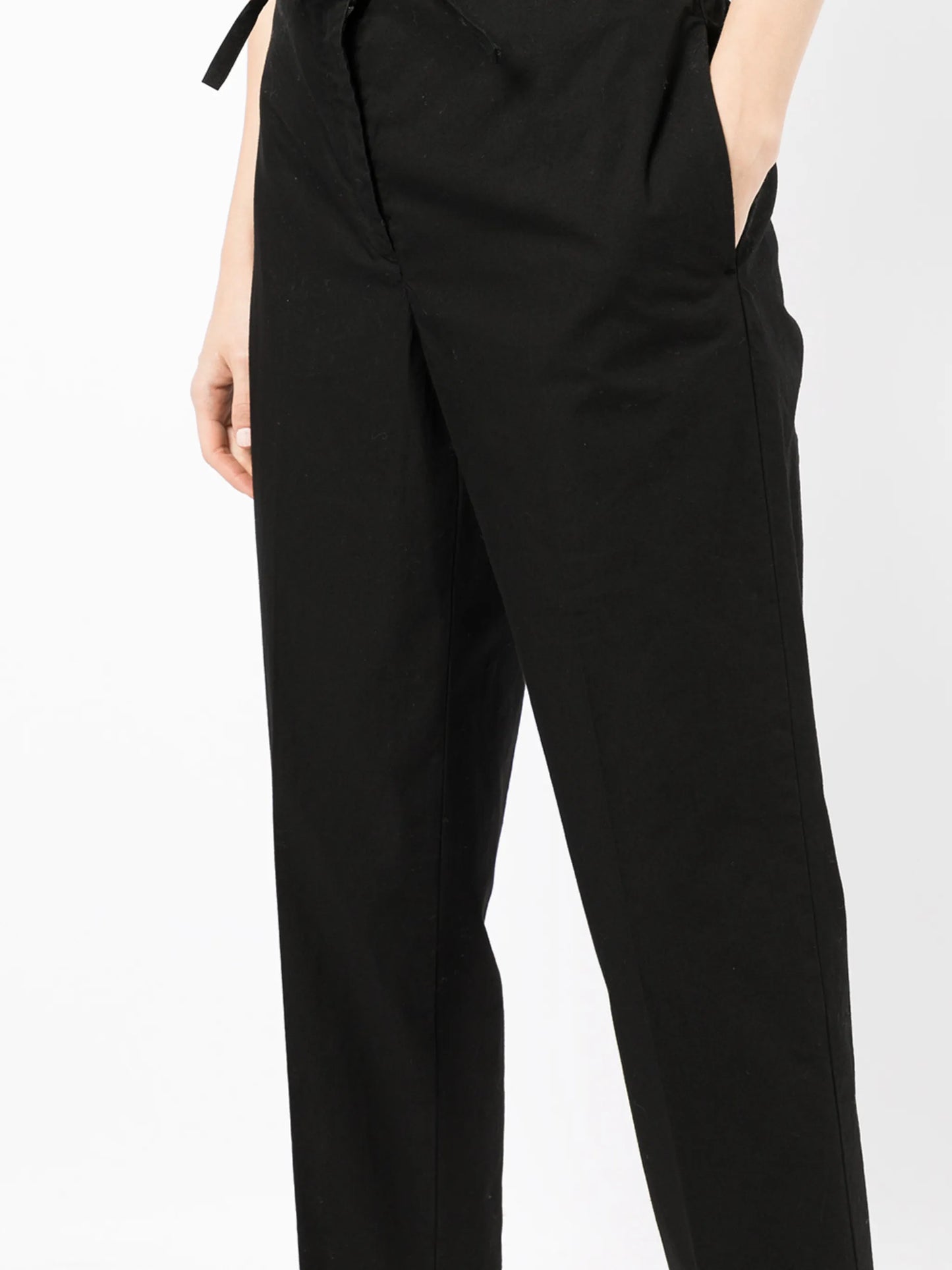 straight-leg cropped pants