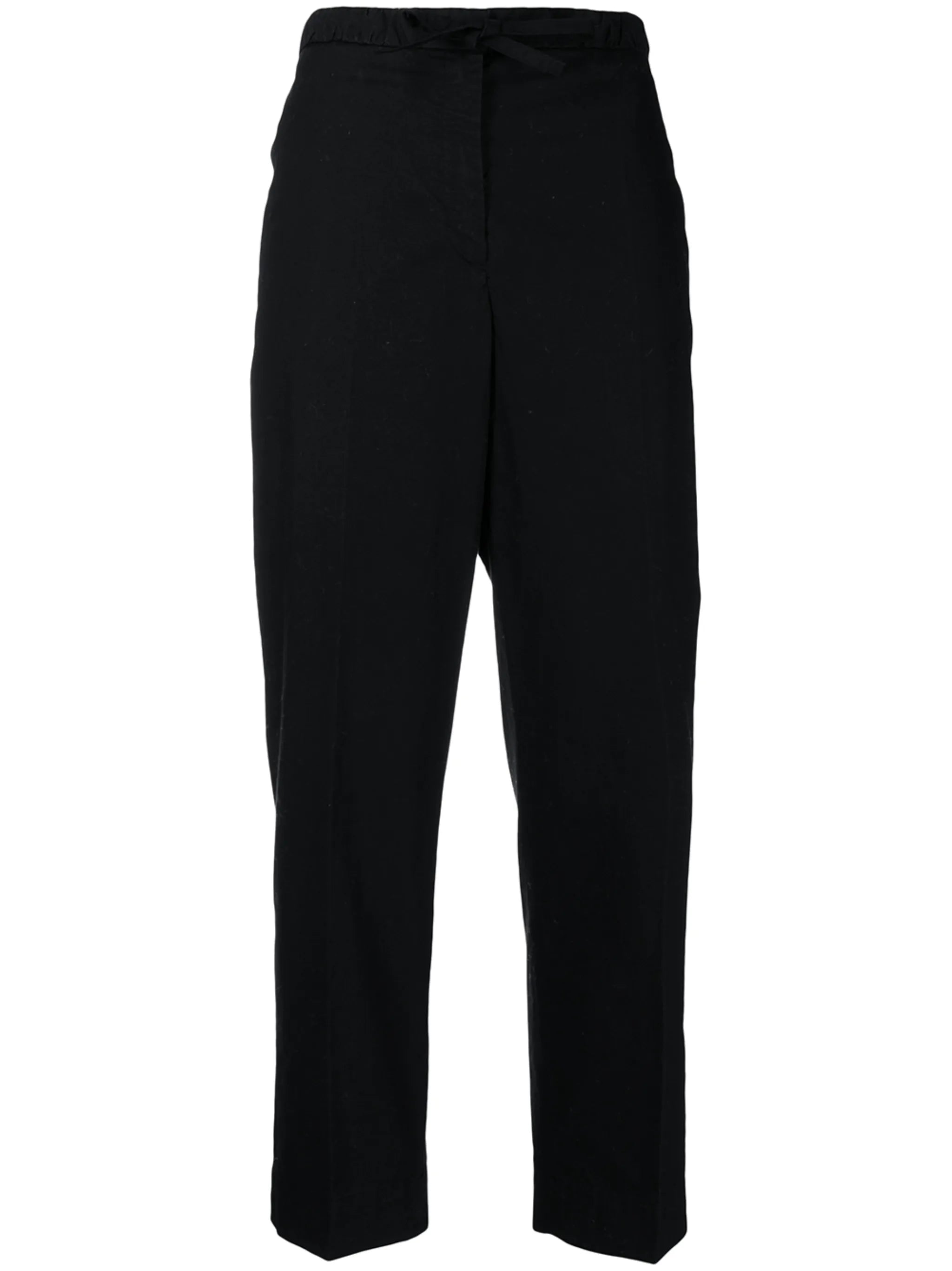 straight-leg cropped pants
