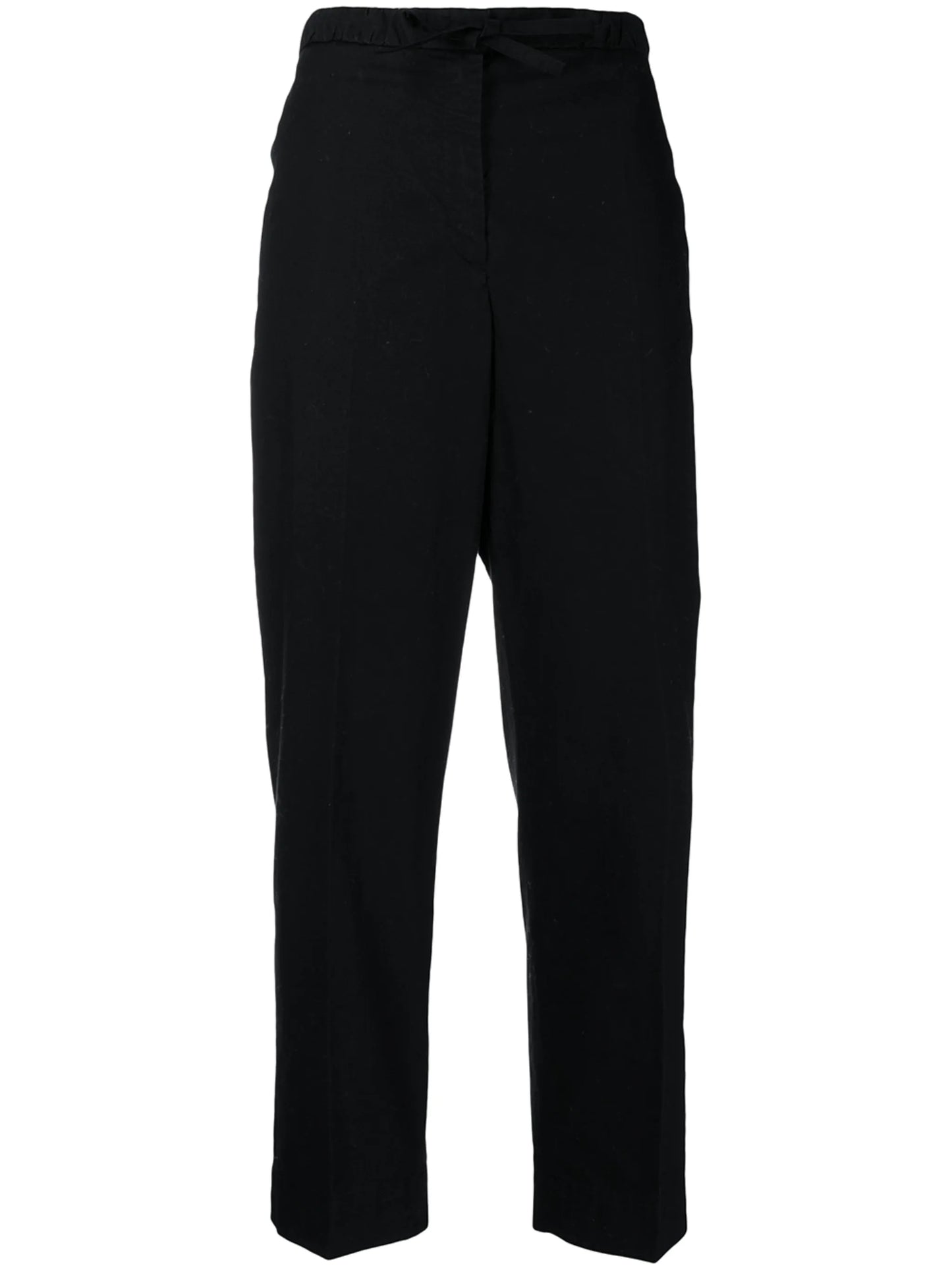 straight-leg cropped pants