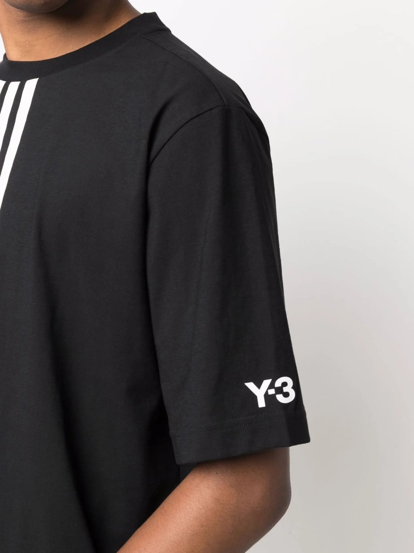 three-stripe crewneck T-shirt