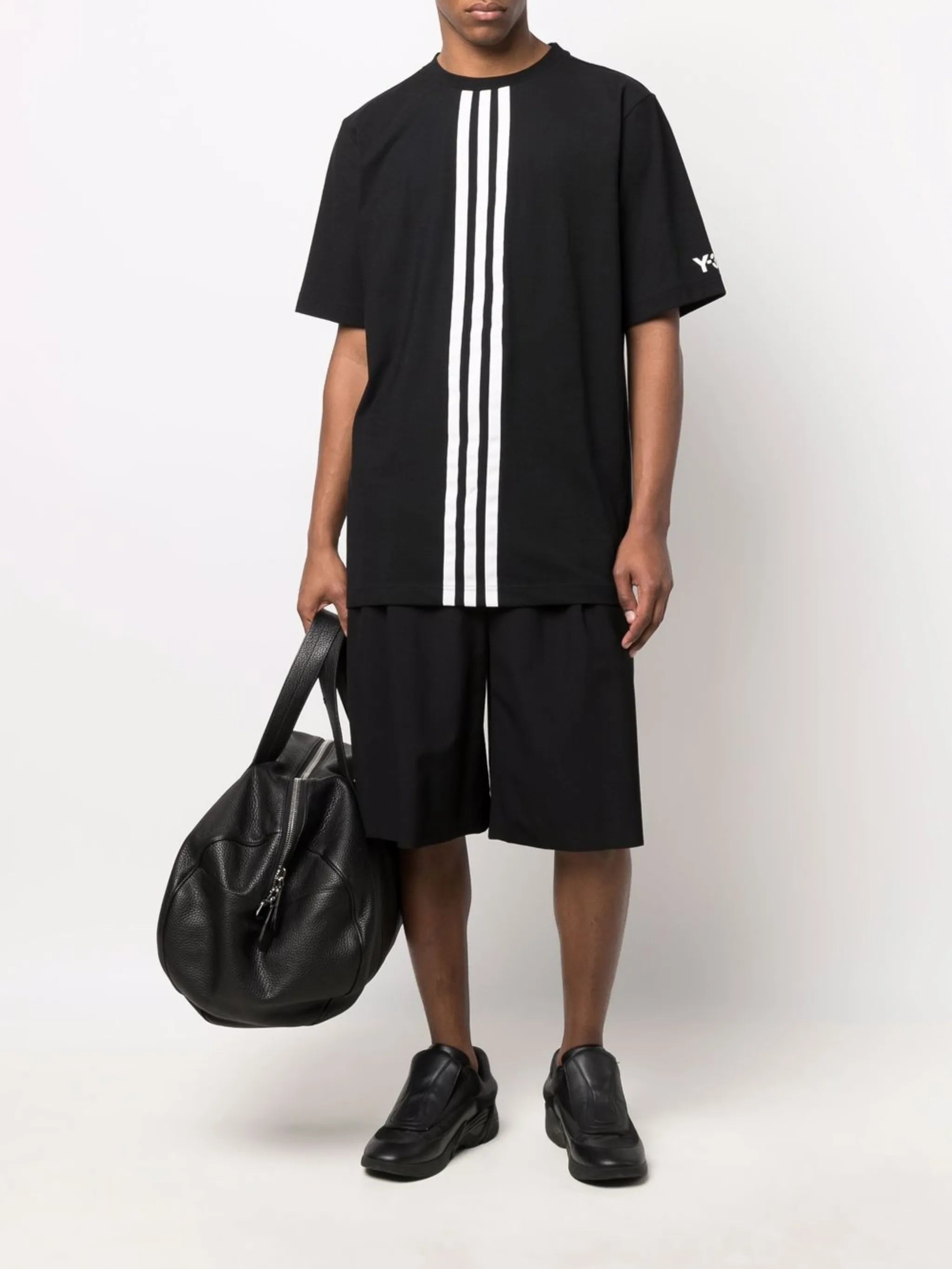 three-stripe crewneck T-shirt