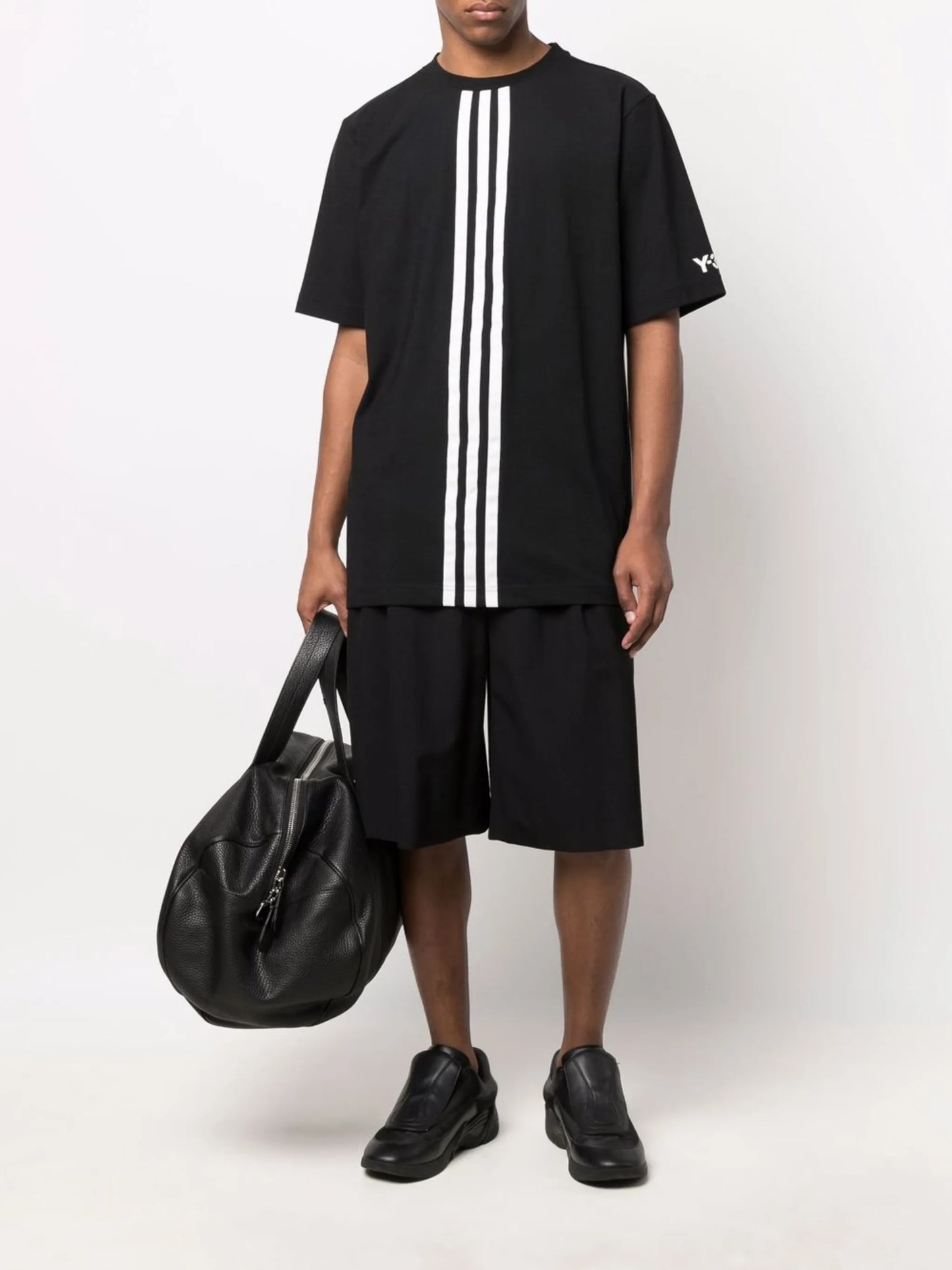 three-stripe crewneck T-shirt