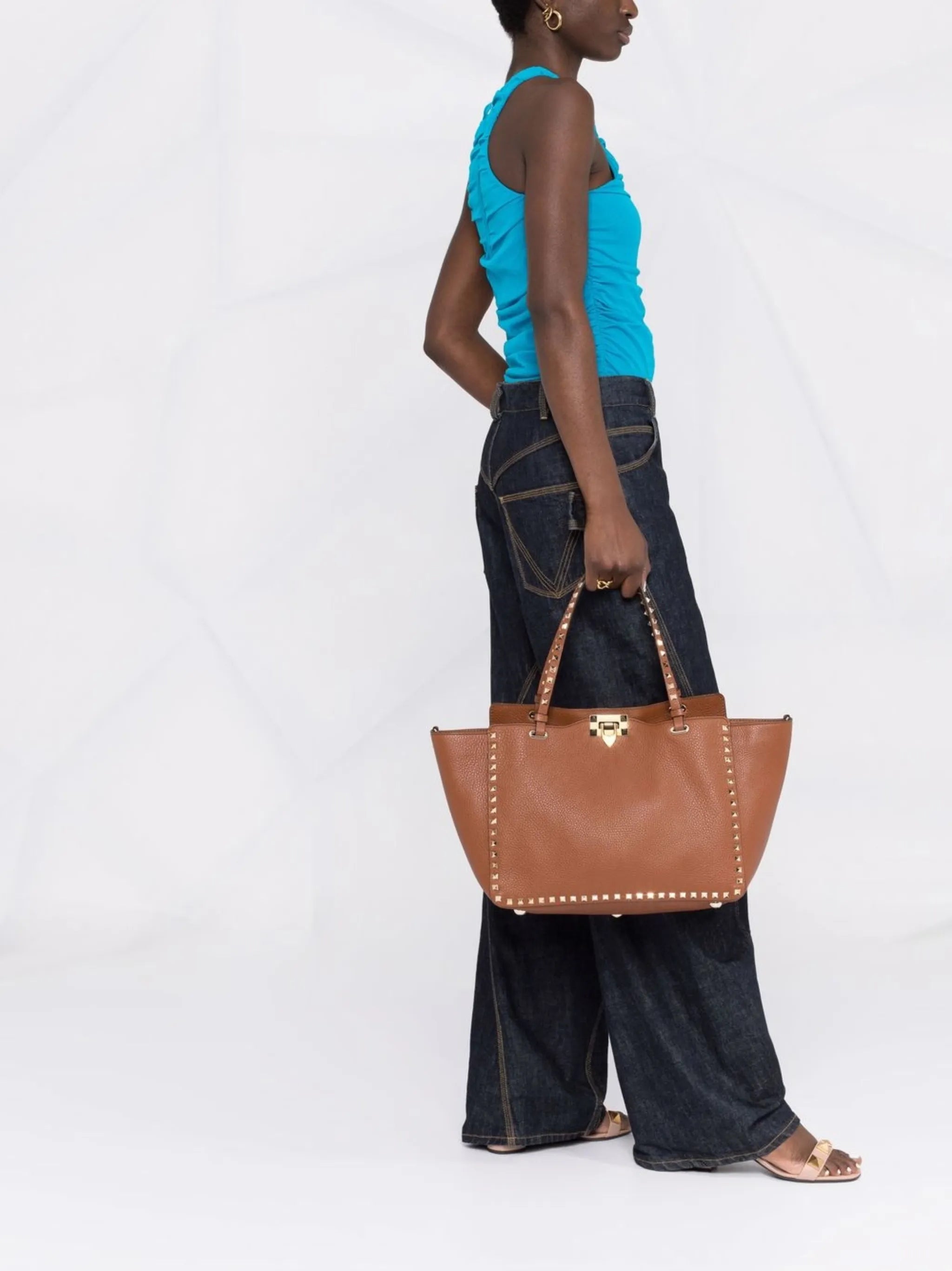 medium Rockstud shoulder bag