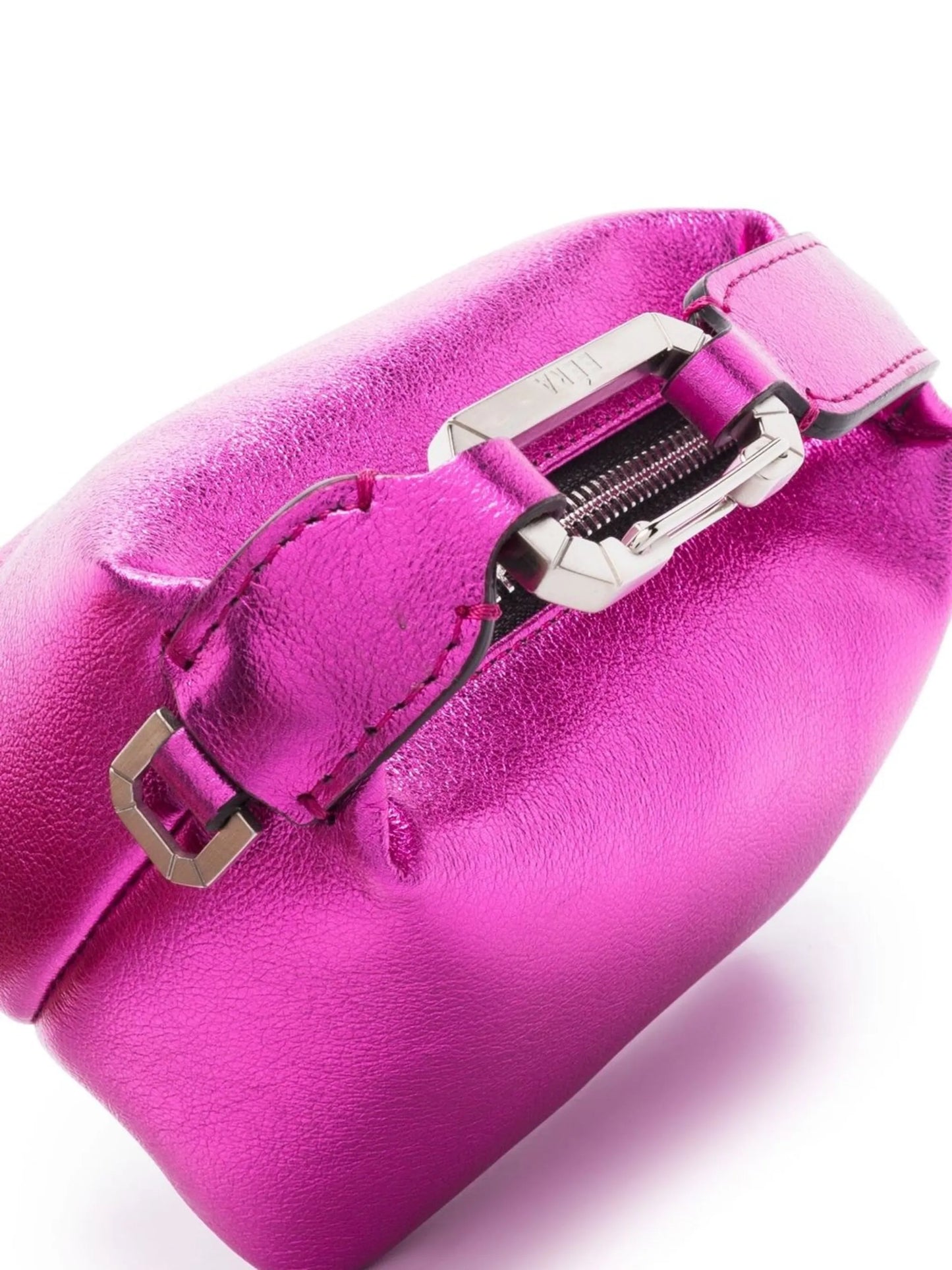 mini Moon leather top handle bag