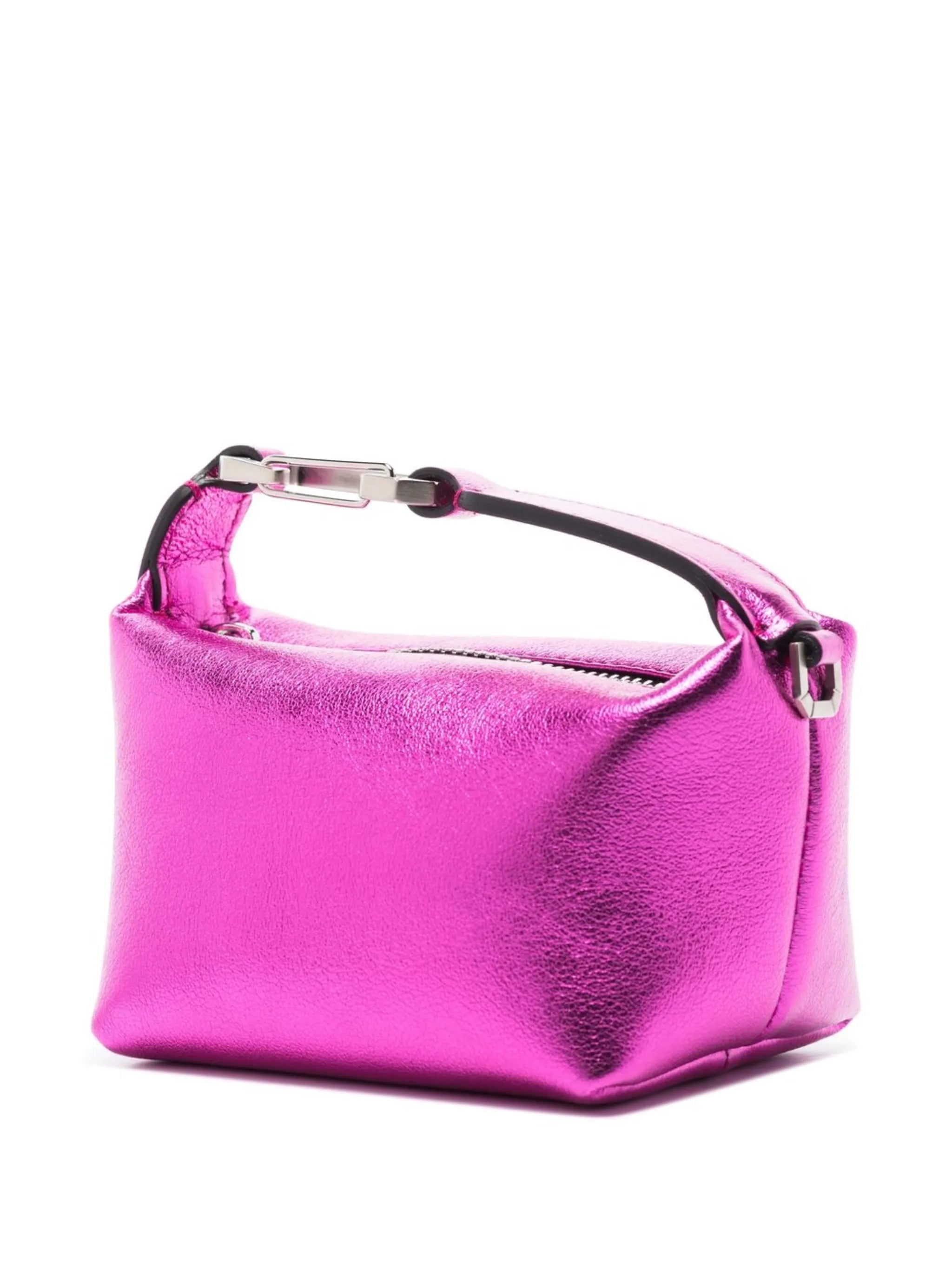 mini Moon leather top handle bag