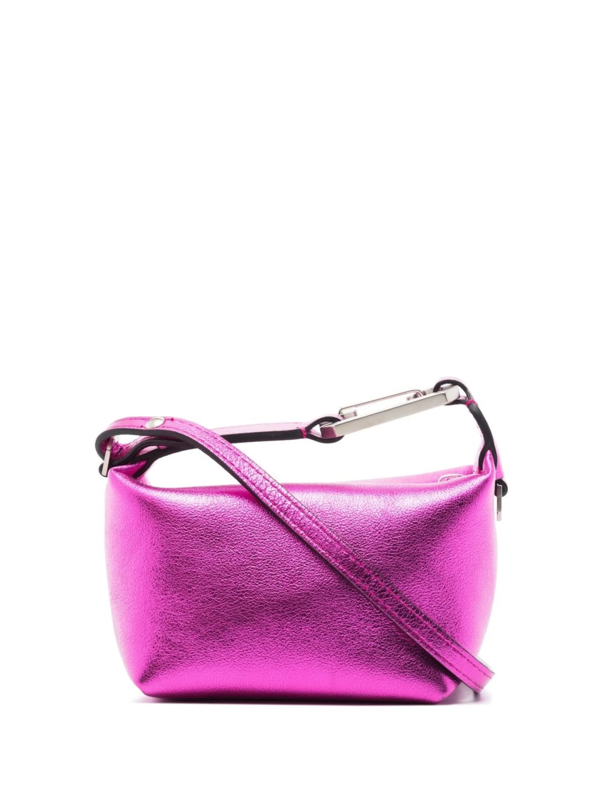 mini Moon leather top handle bag