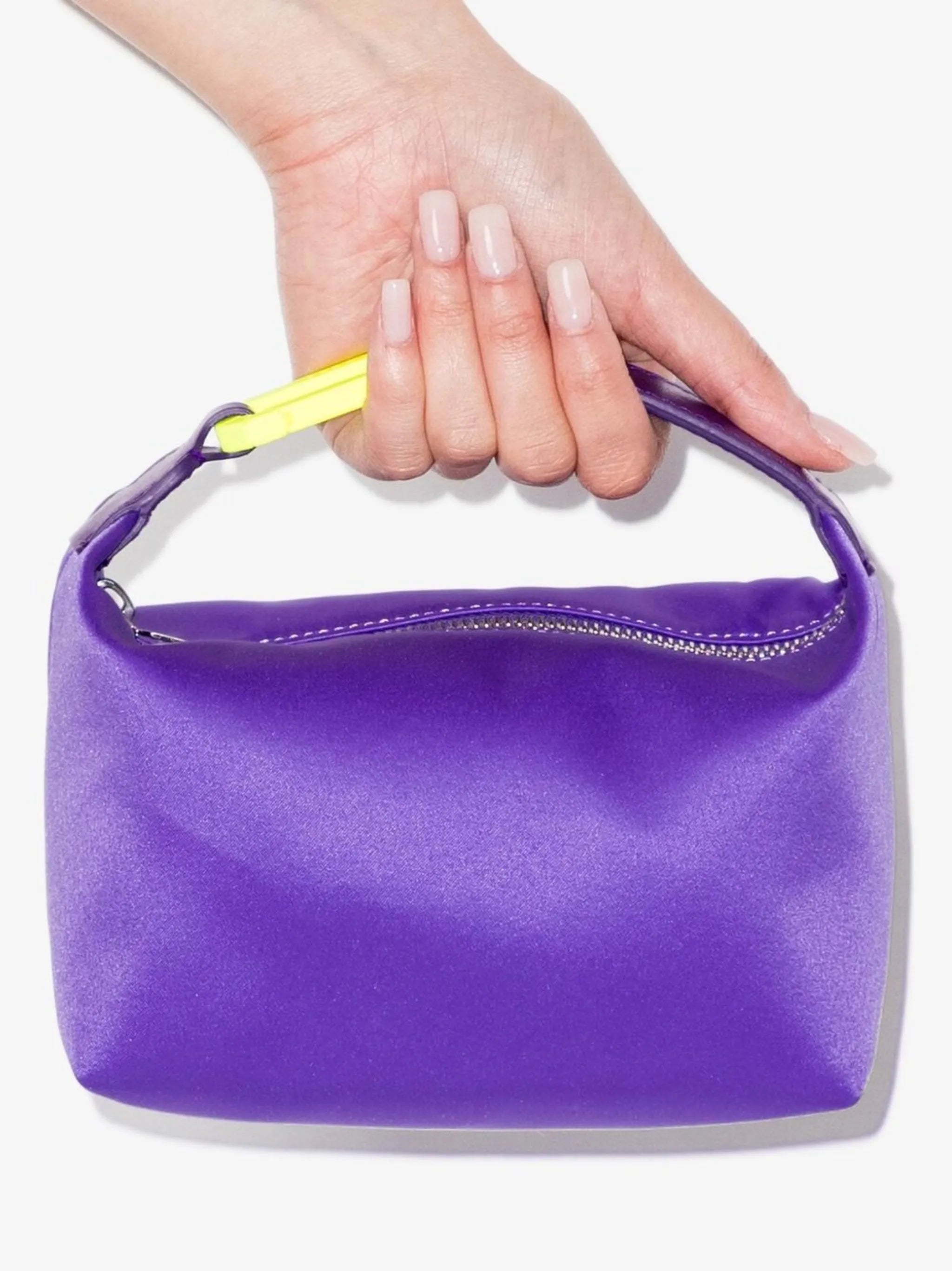 Moon satin tote bag