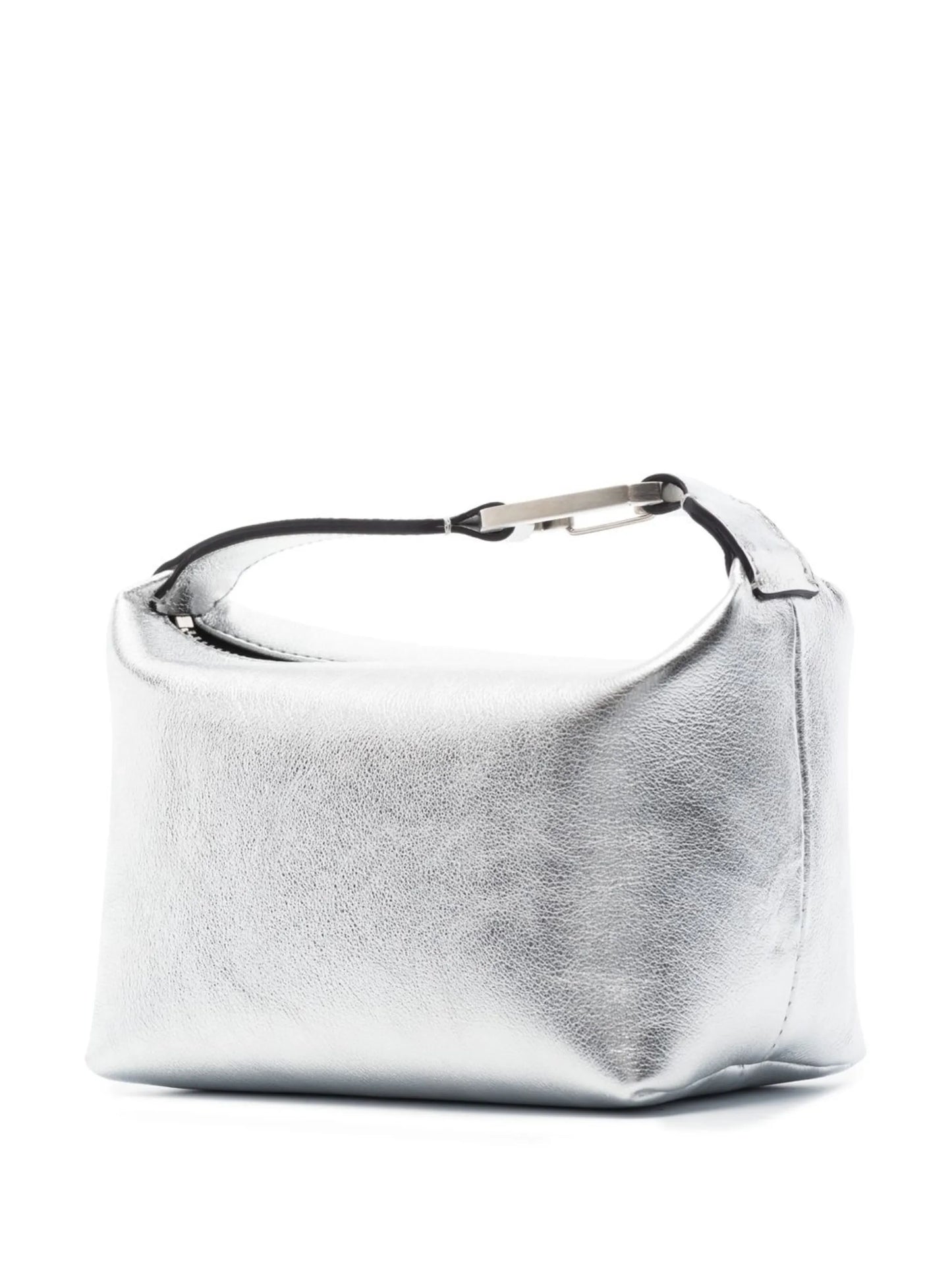 mini Moon metallic-leather bag