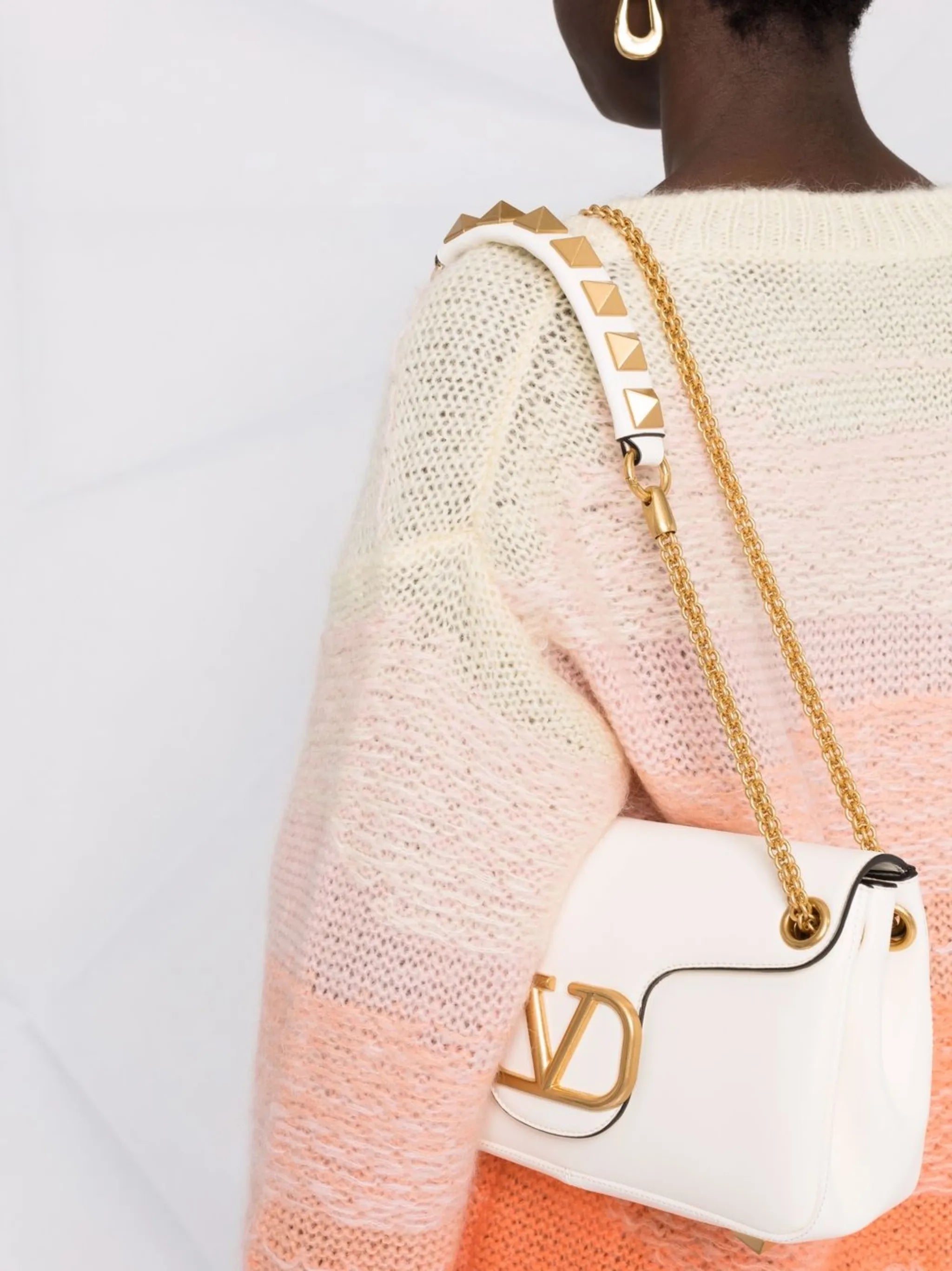 Stud Sign shoulder bag