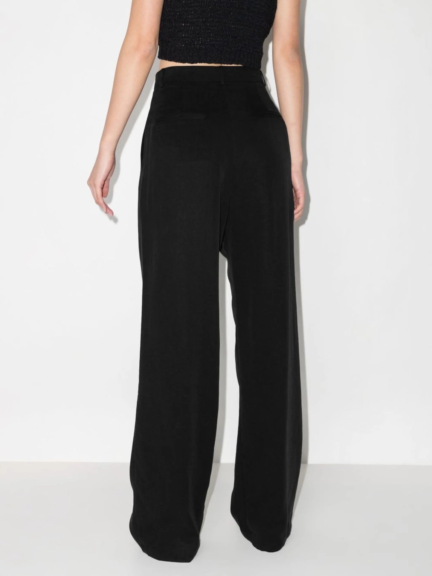 Mason high-waist wide-leg trousers