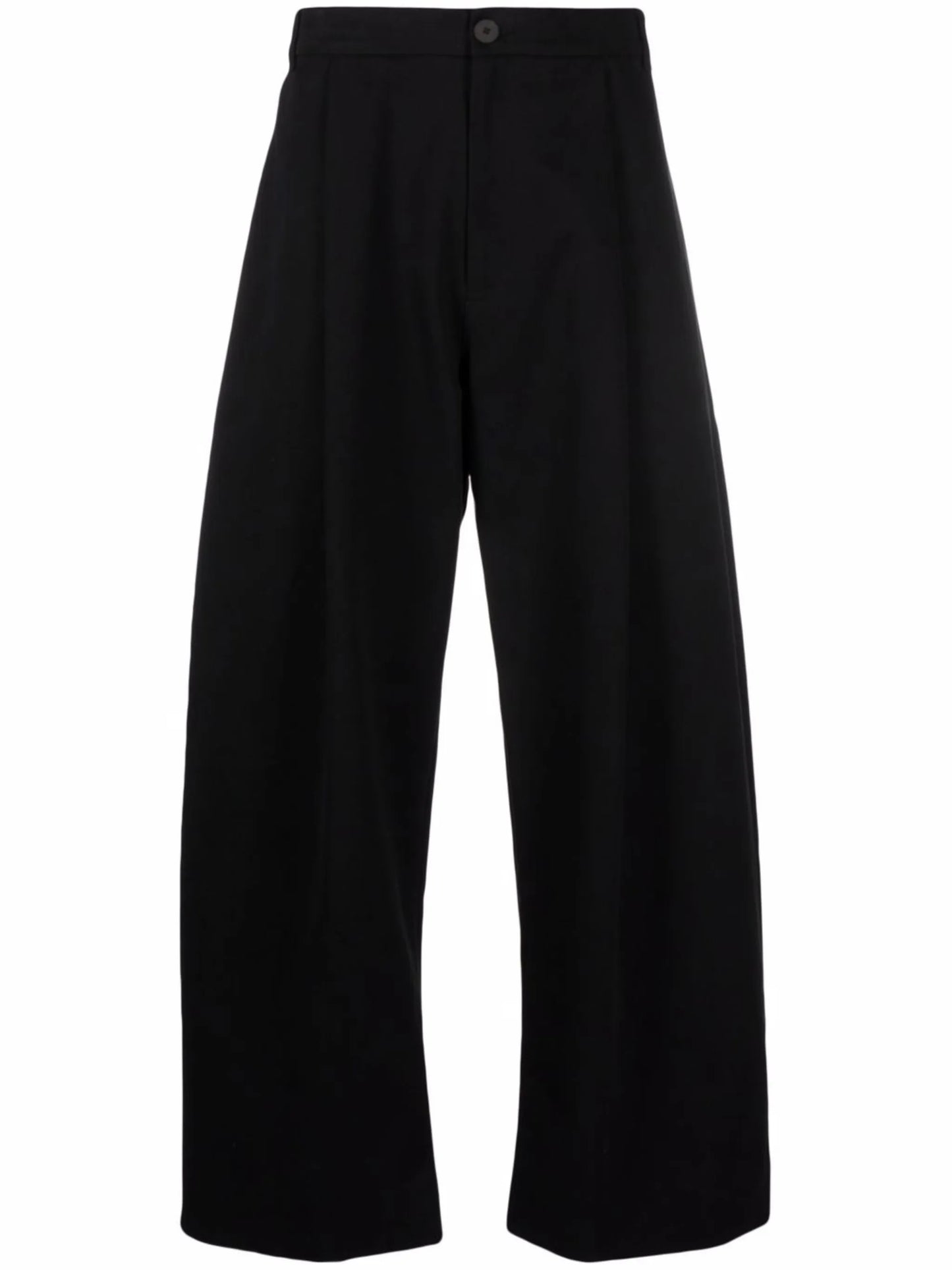wide-leg high-waisted trousers