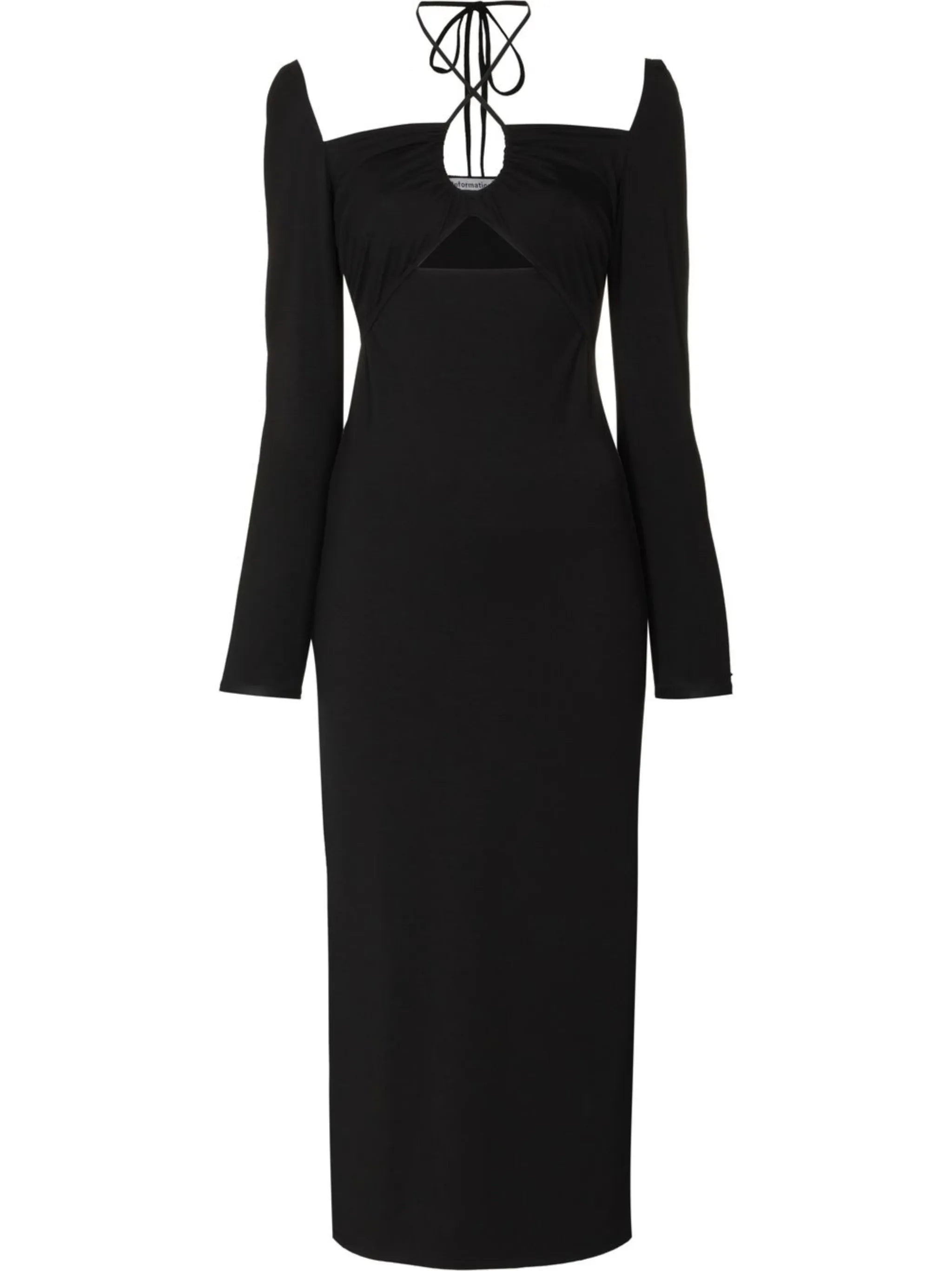 Alexei long-sleeve knit midi dress