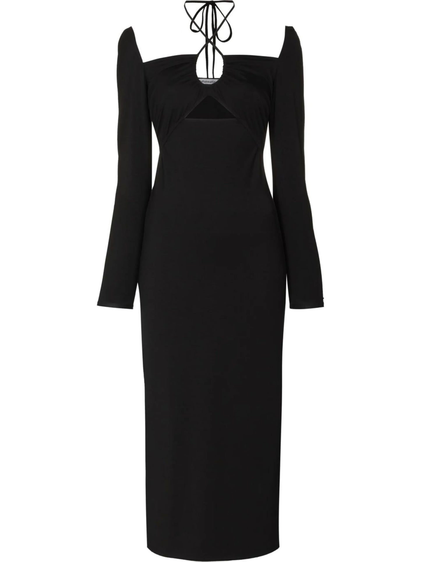 Alexei long-sleeve knit midi dress