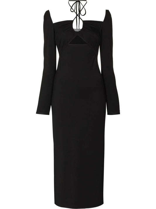 Alexei long-sleeve knit midi dress