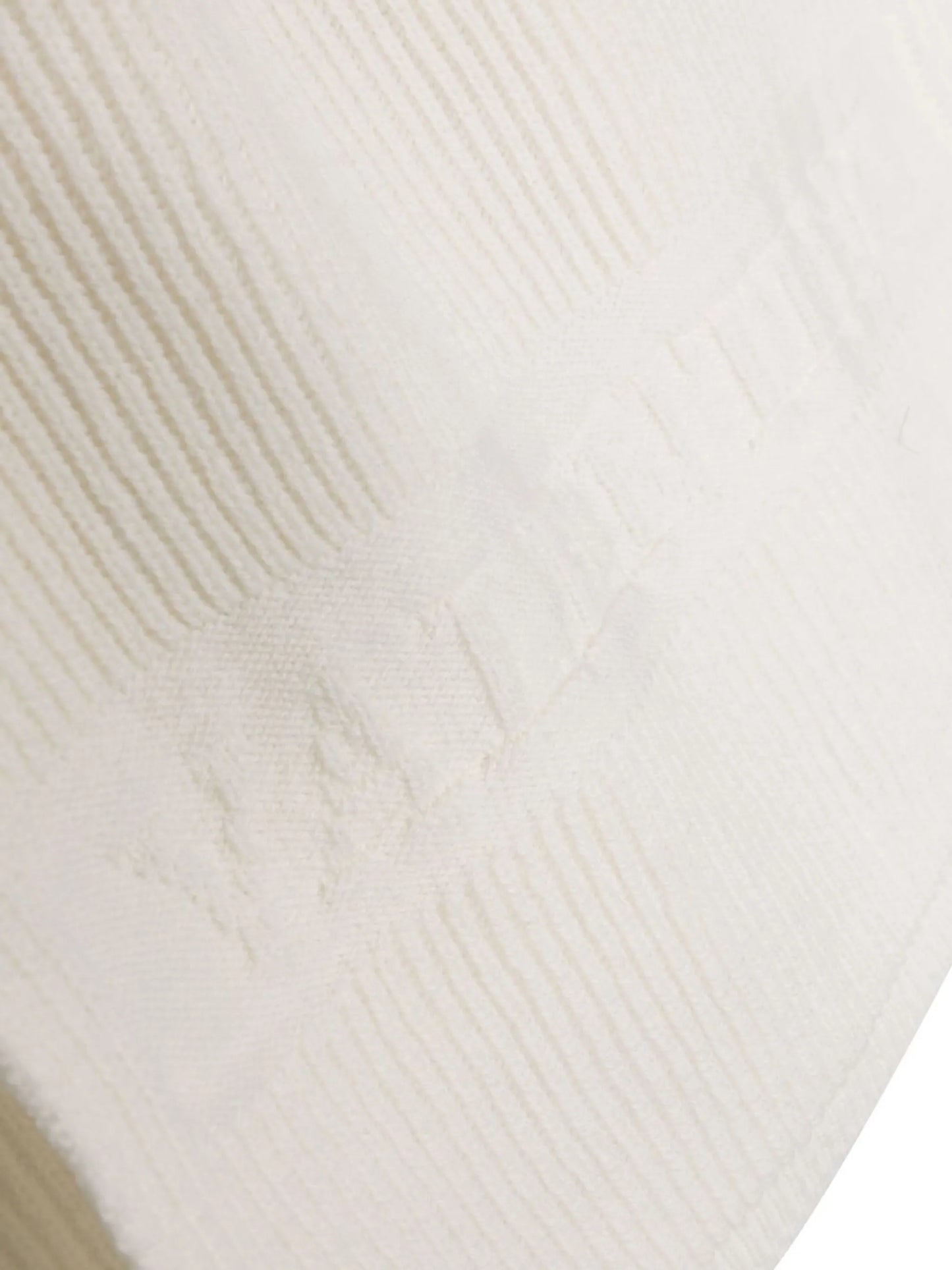 VLogo Signature ribbed-knit scarf