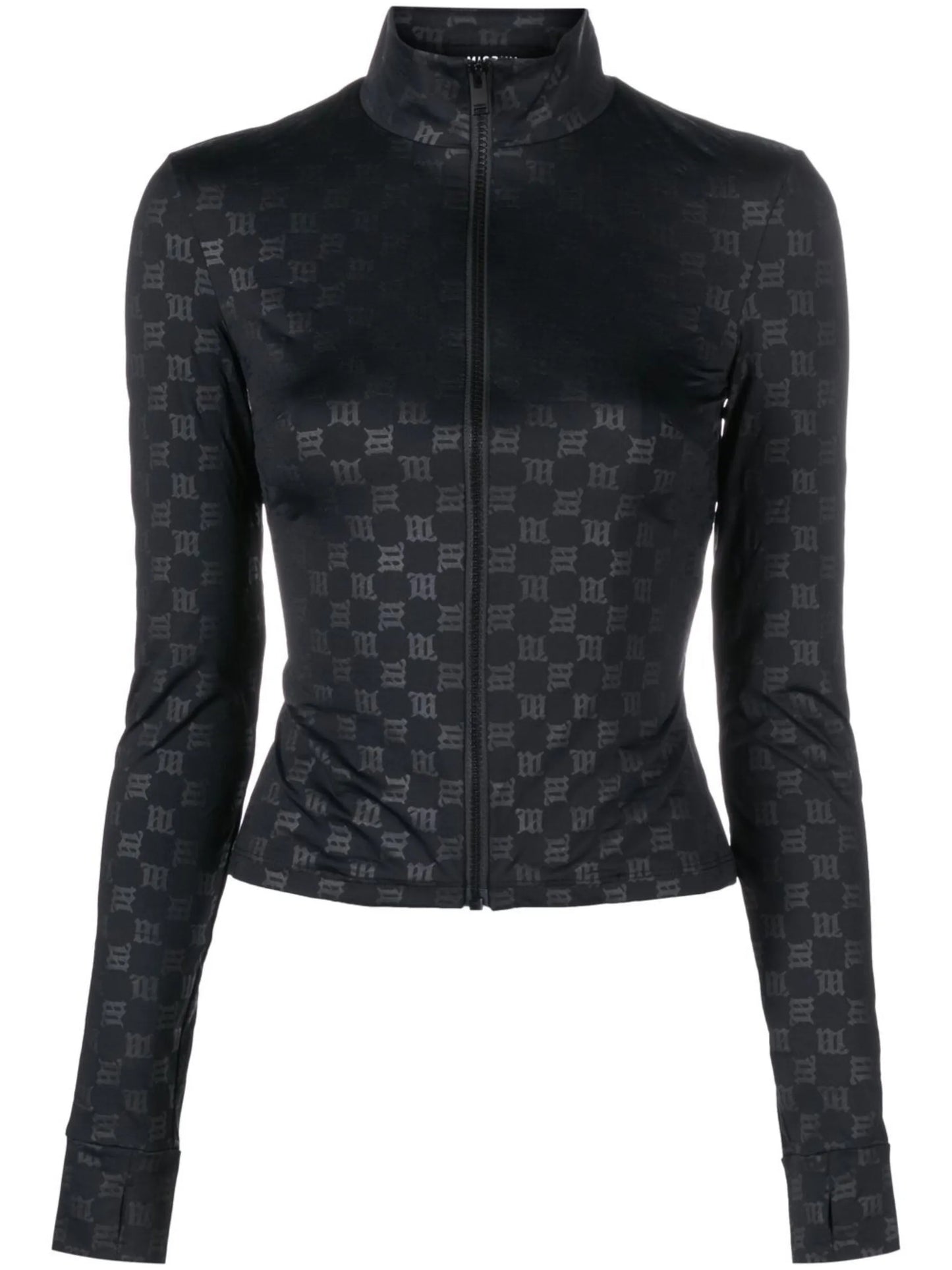 Lara logo-print top