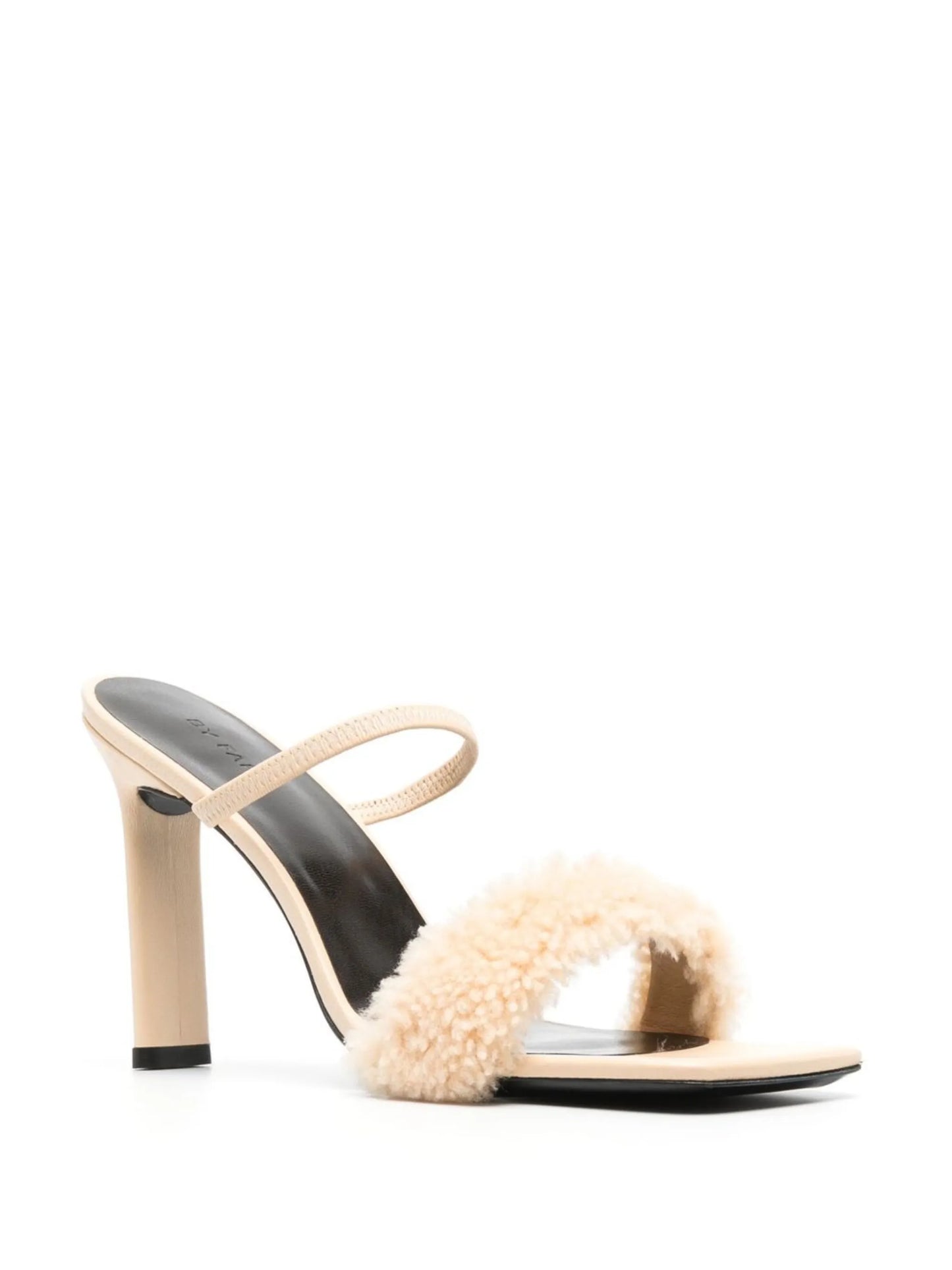 Ada 100mm shearling sandals