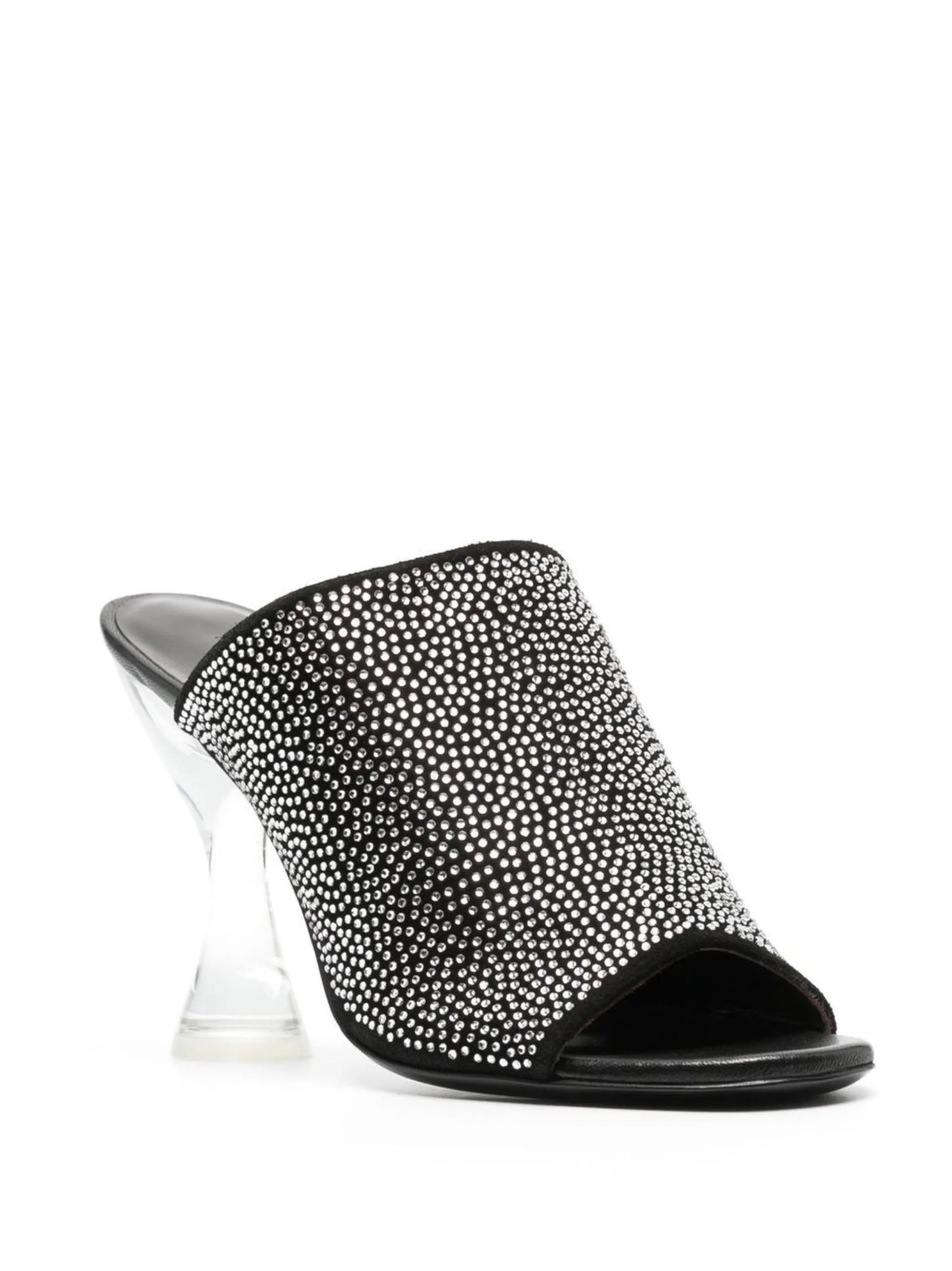 110mm crystal-embellished heeled sandals