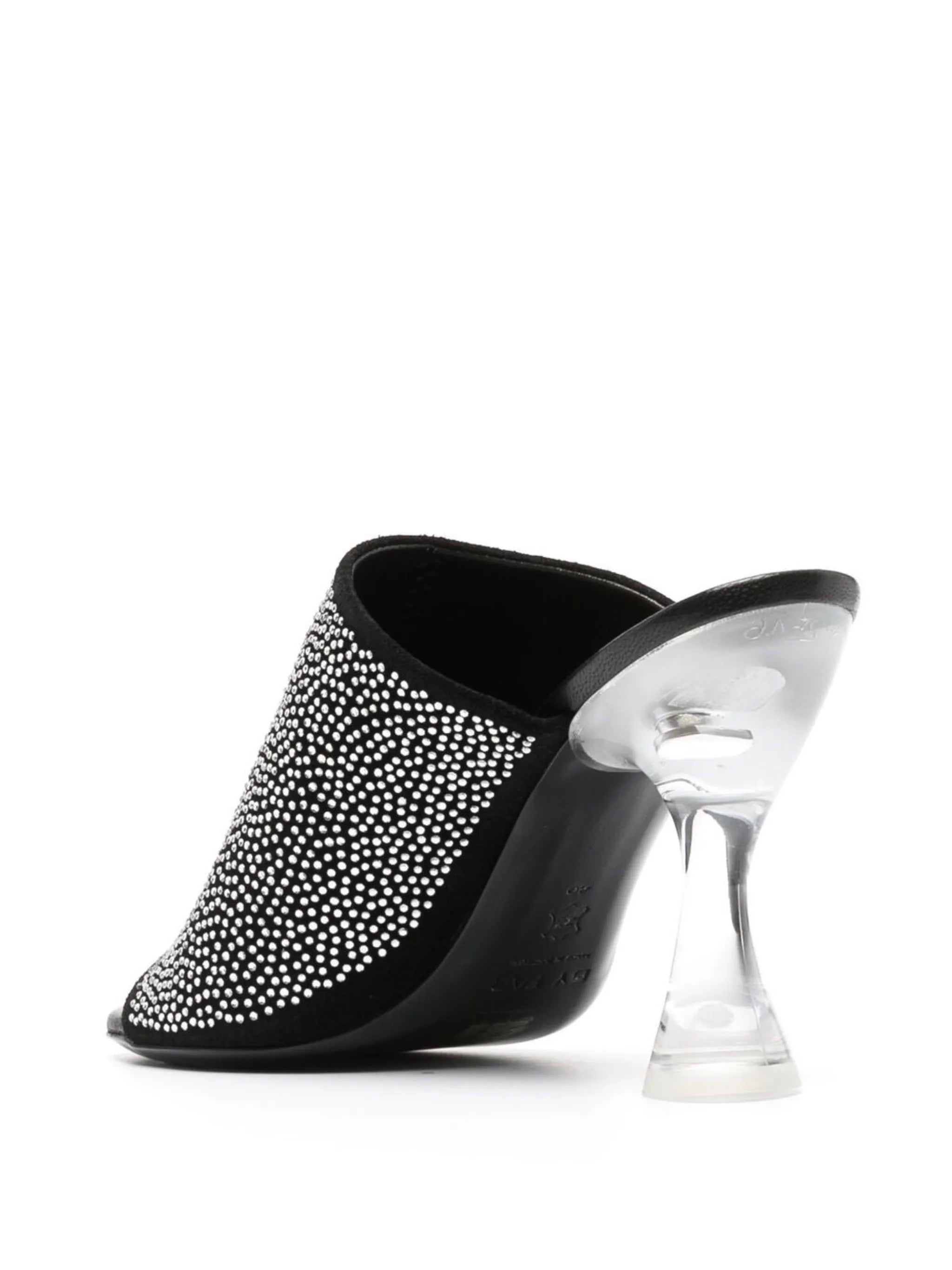 110mm crystal-embellished heeled sandals