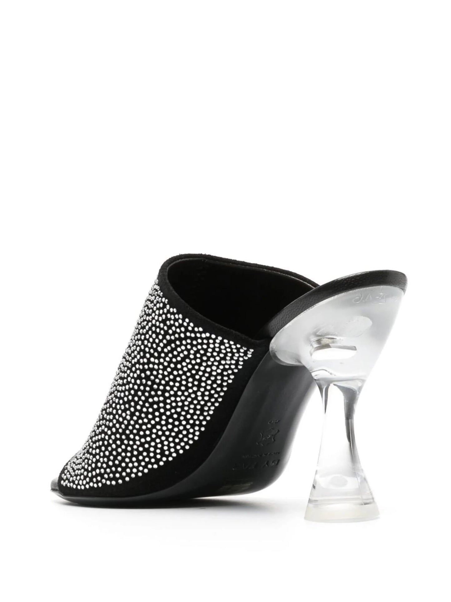 110mm crystal-embellished heeled sandals