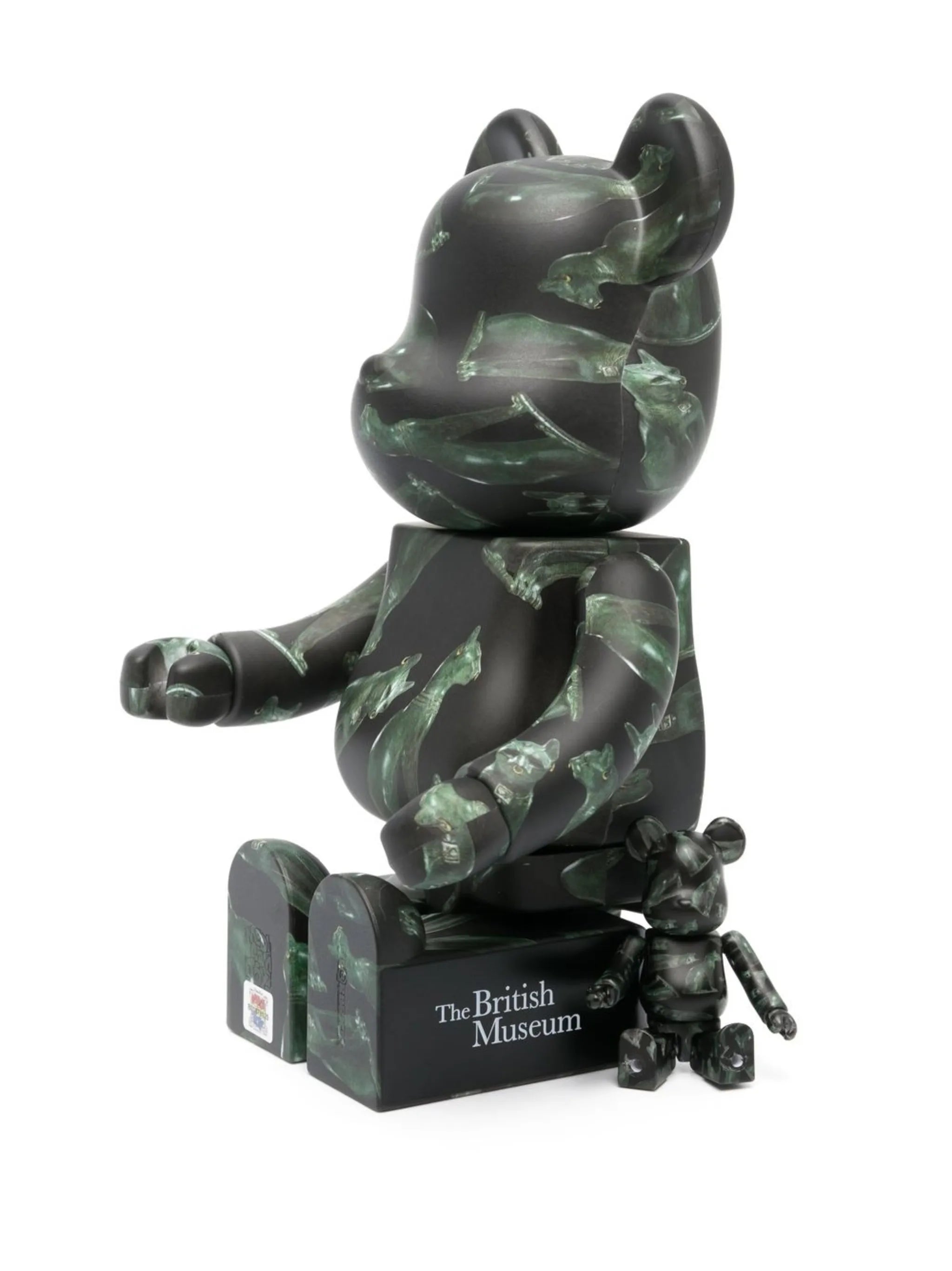 BE@RBRICK Egypt Cat 100% and 400% figure set