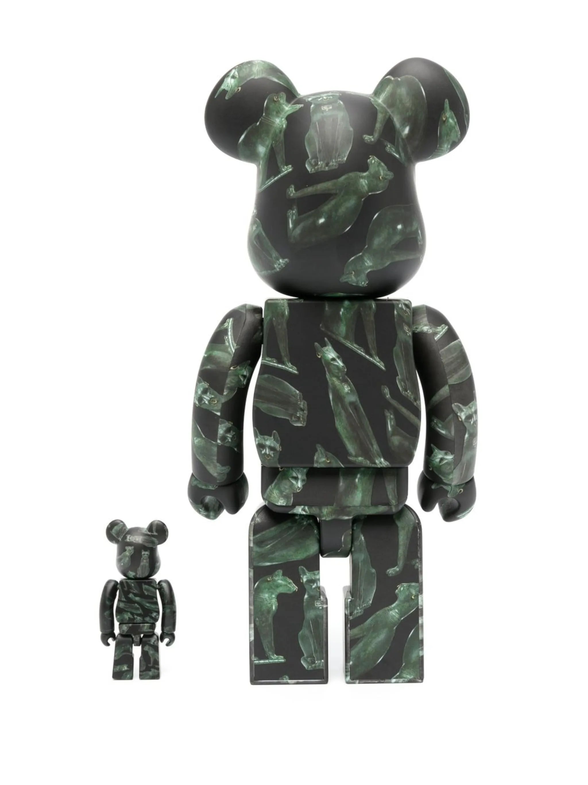 BE@RBRICK Egypt Cat 100% and 400% figure set