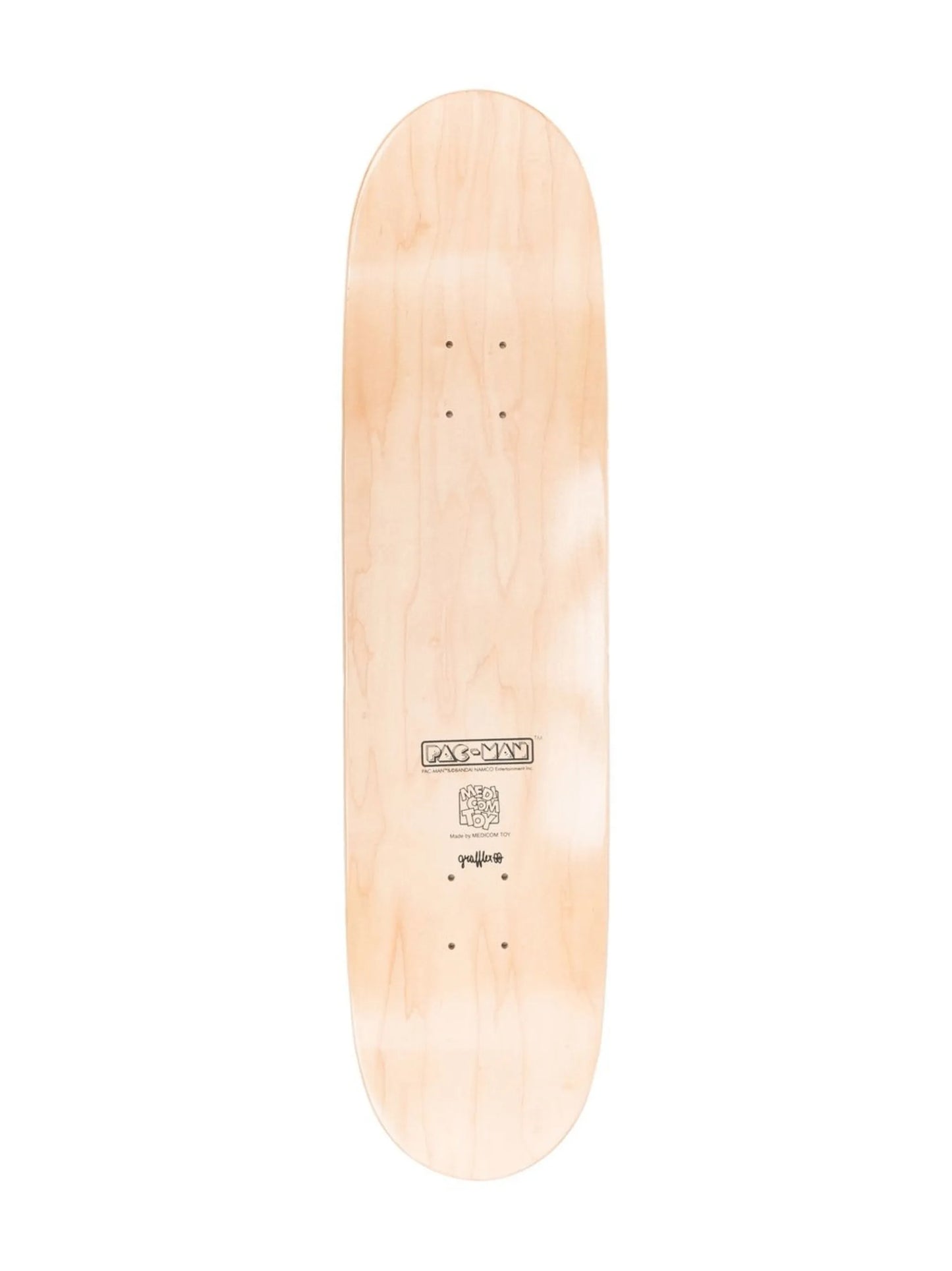 x Pac-Man Graffle skateboard deck