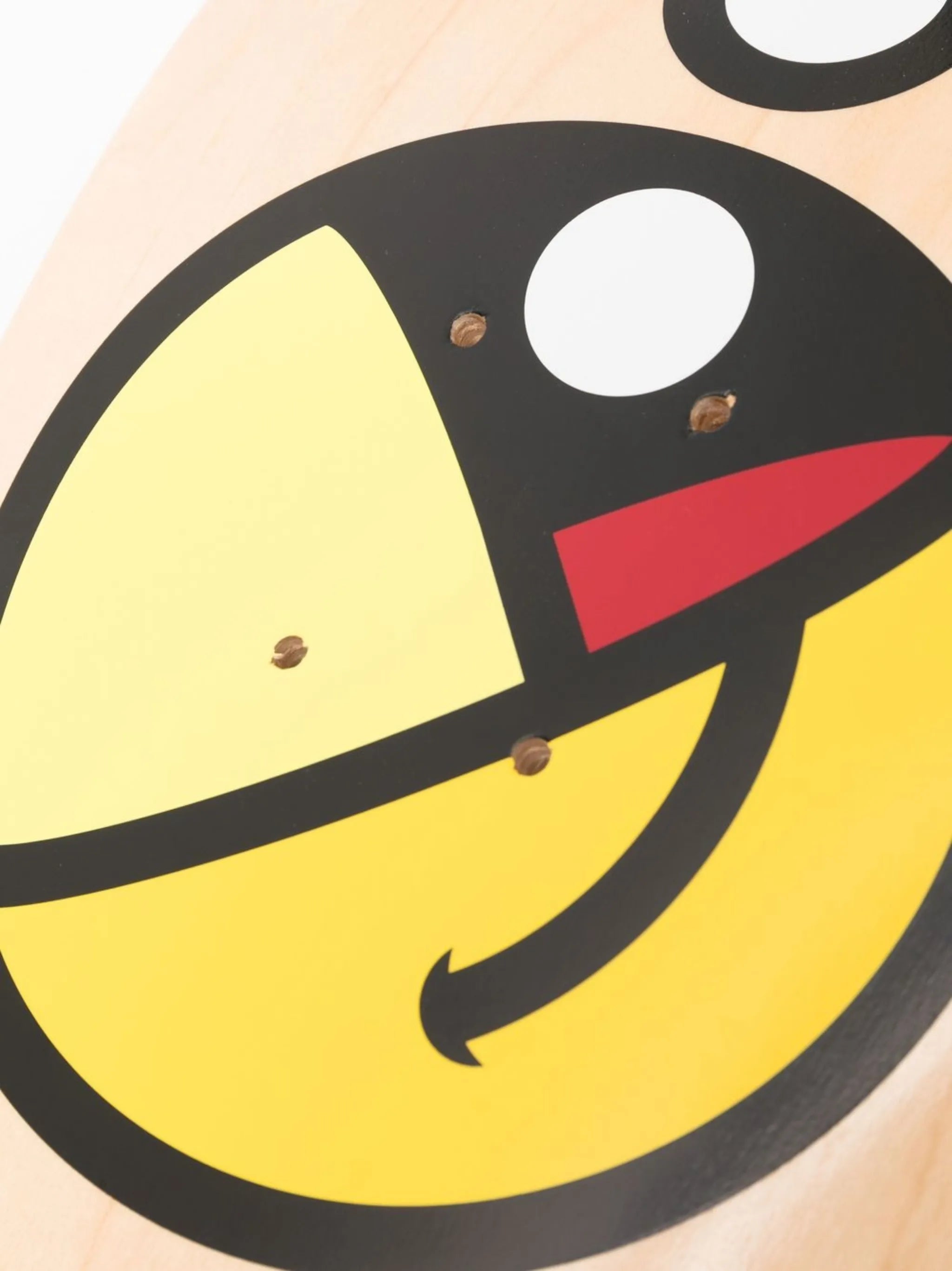 x Pac-Man Graffle skateboard deck