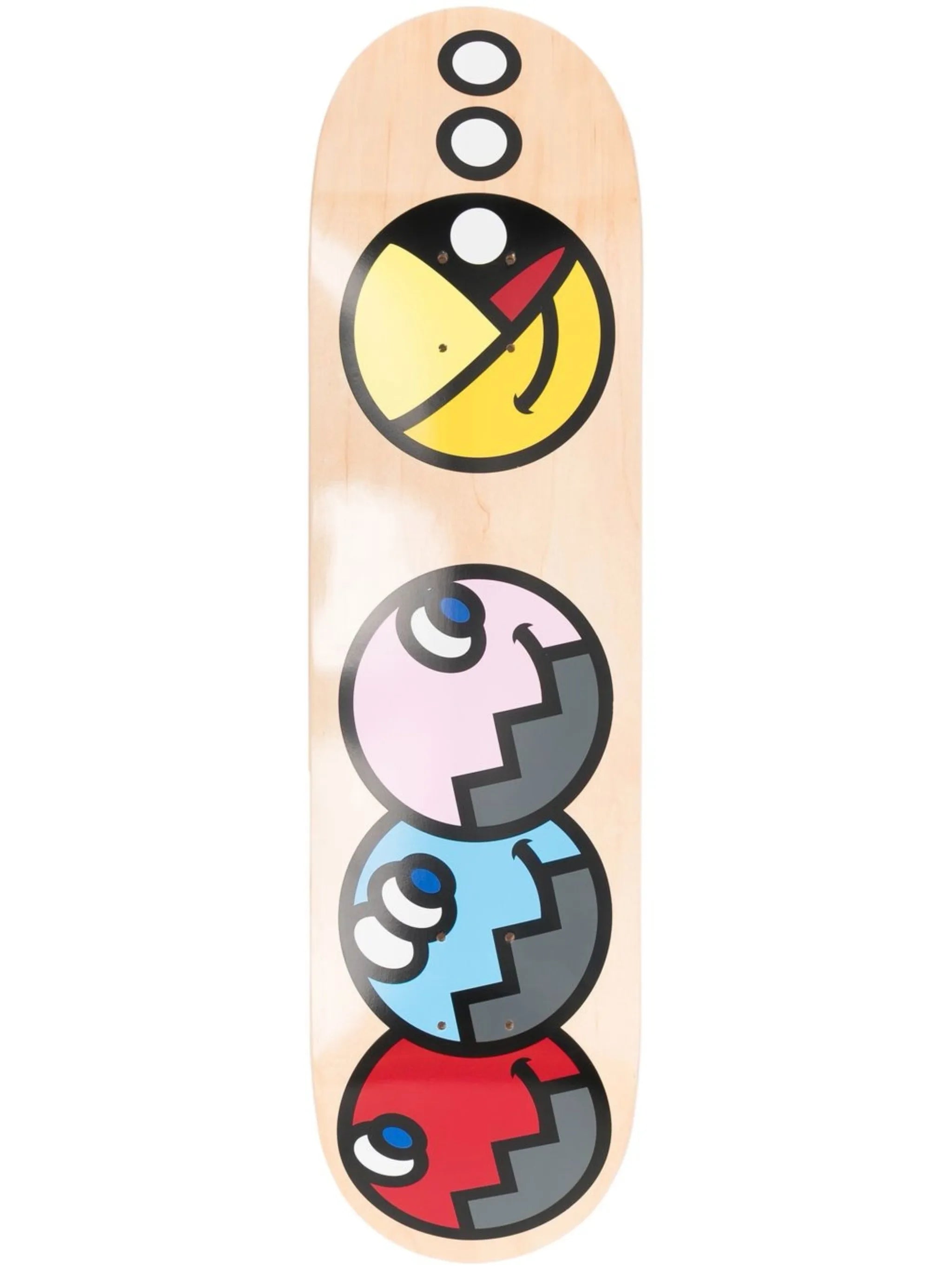 x Pac-Man Graffle skateboard deck