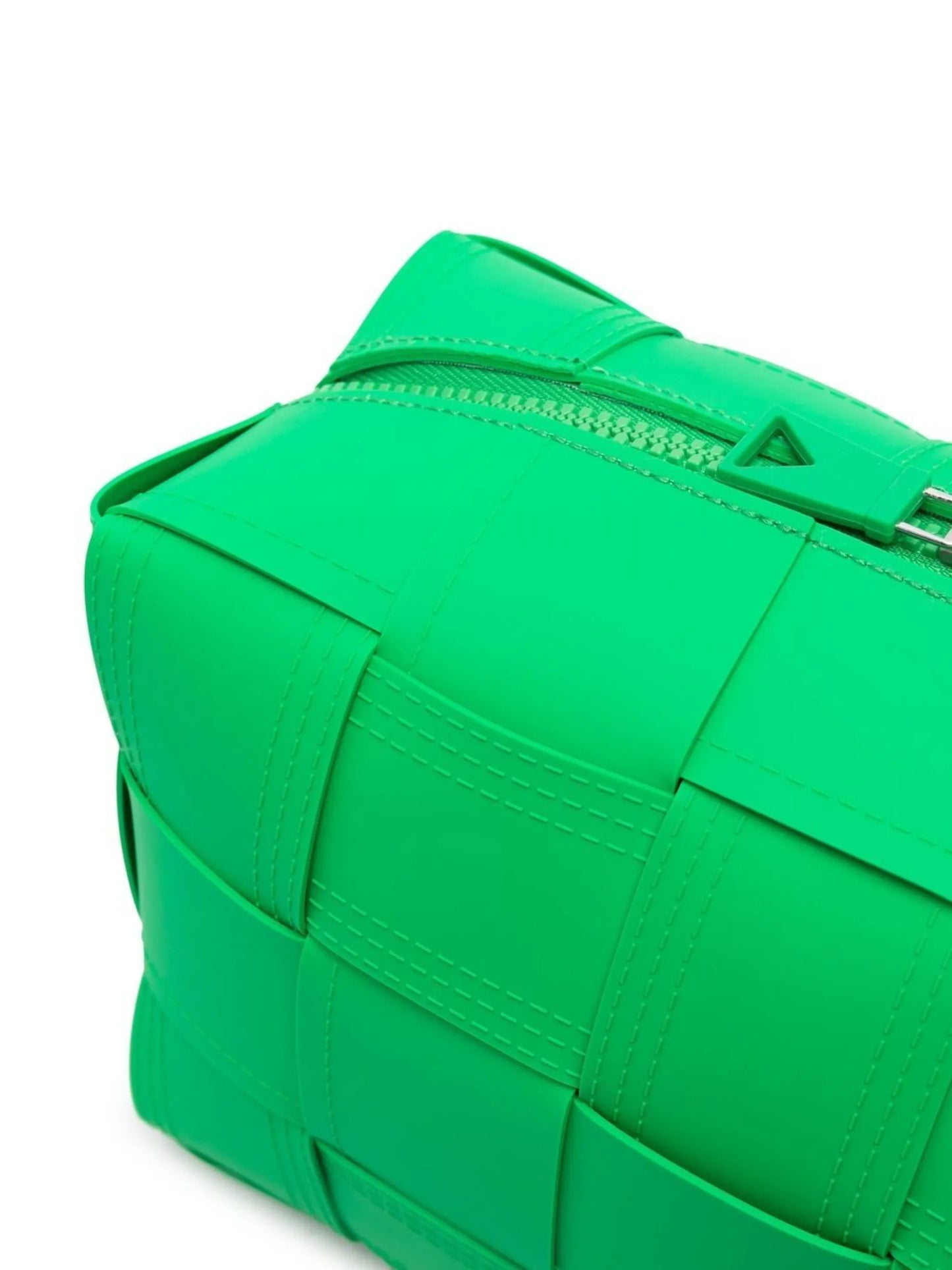 Intrecciato zip-up clutch bag