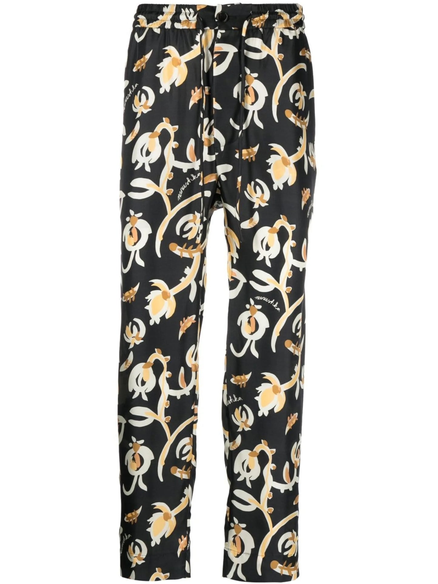 Jain floral-print trousers