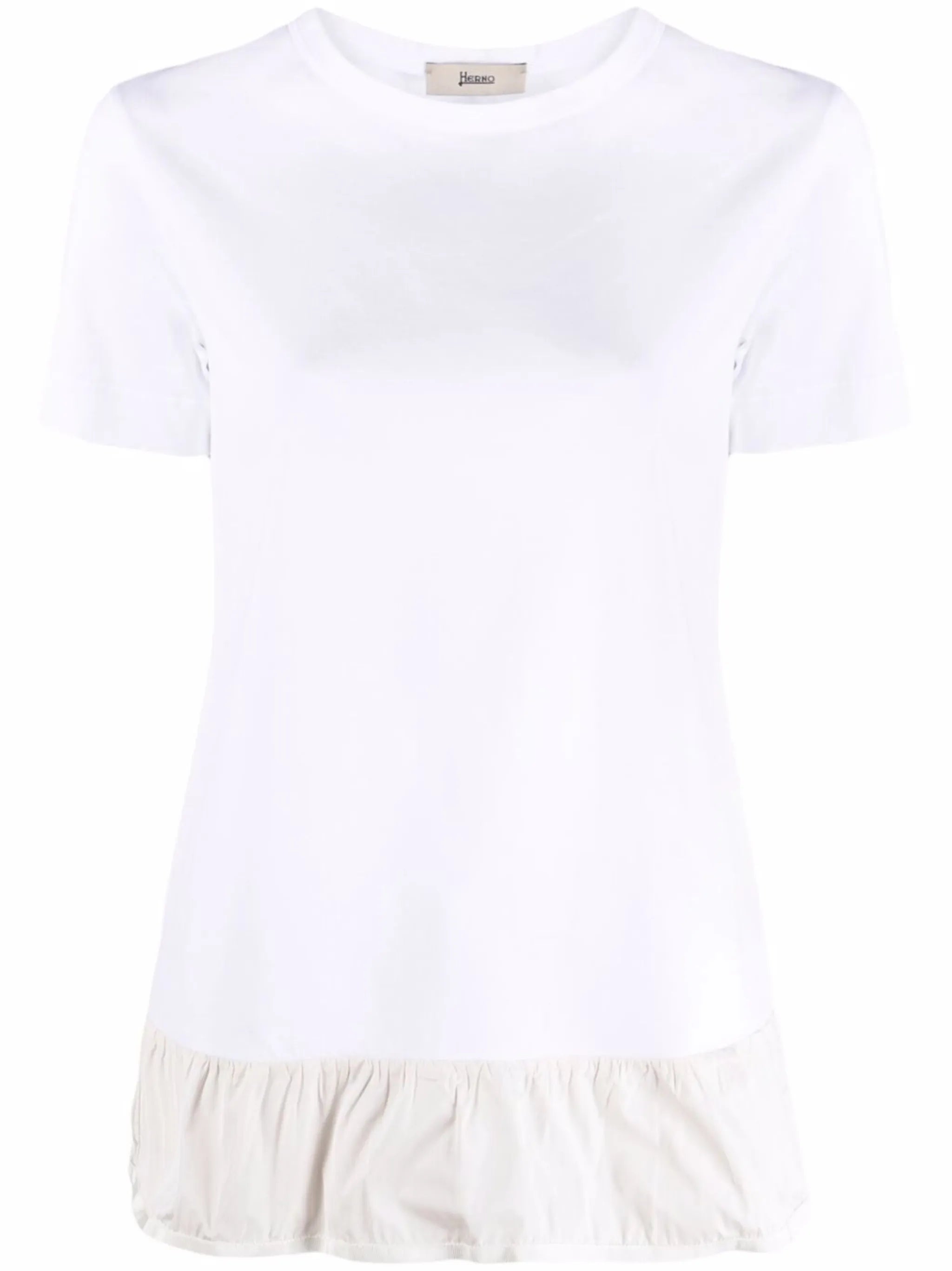 peplum-hem T-shirt