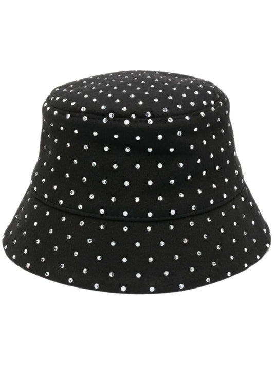 crystal-embellished bucket hat