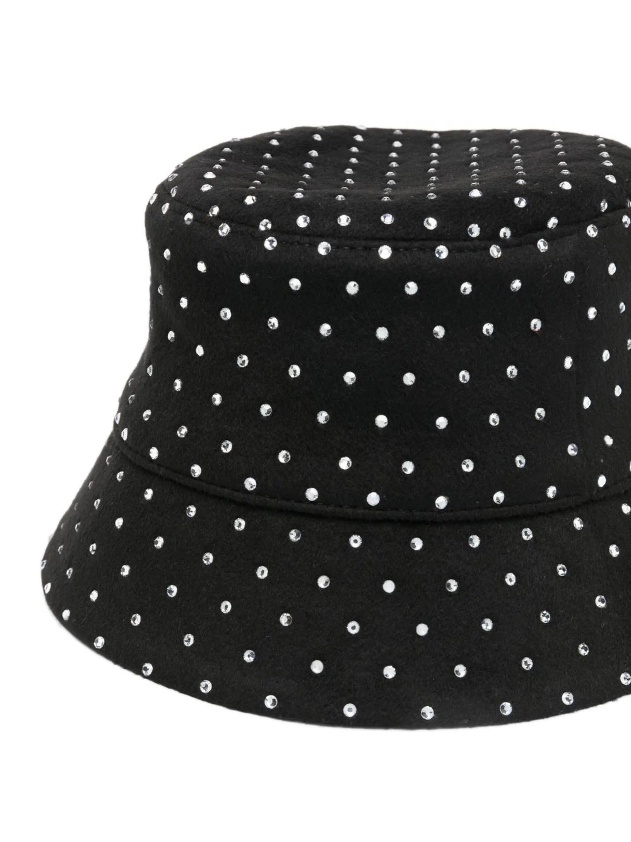 crystal-embellished bucket hat