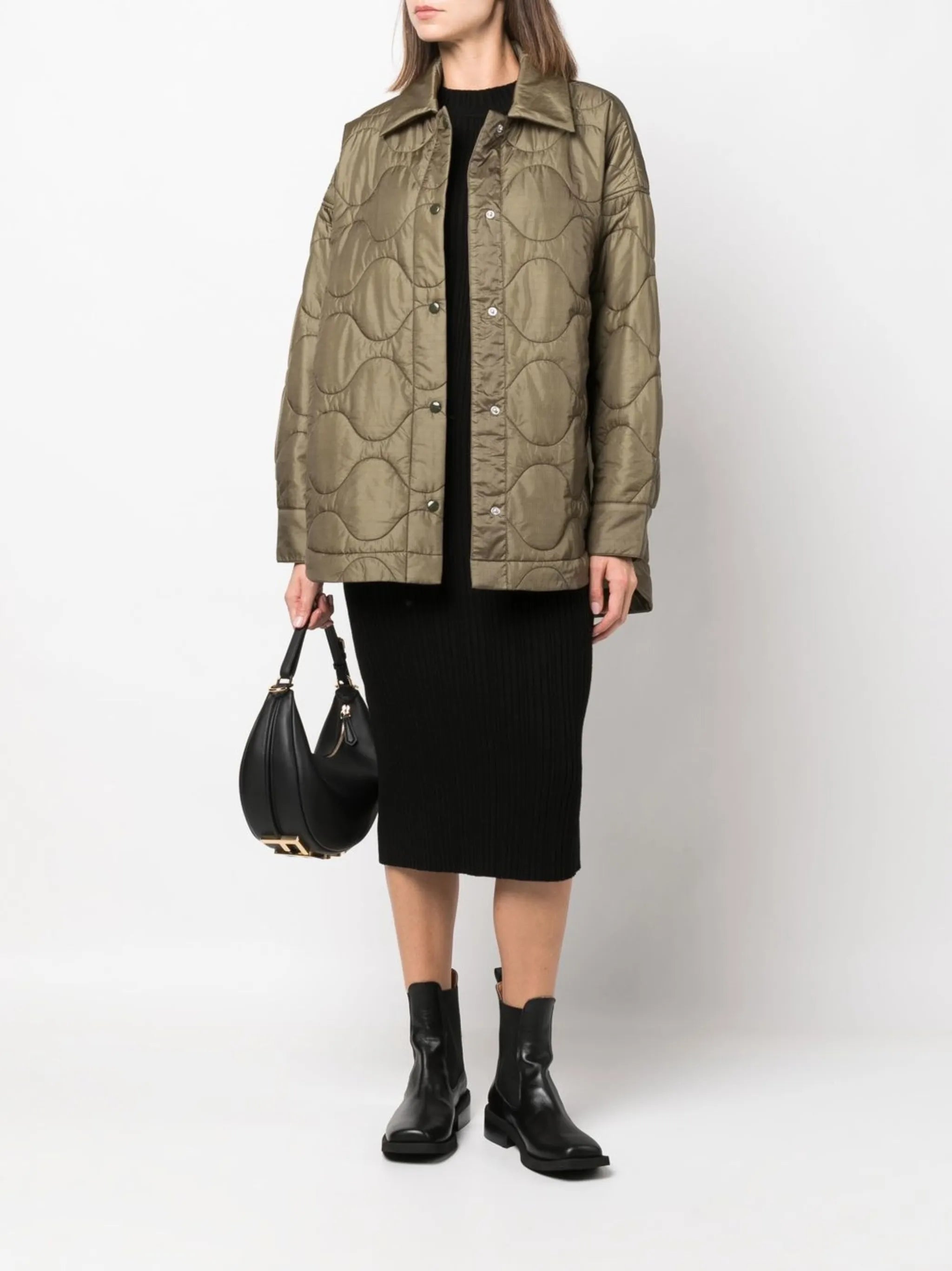 Wren quilted shirt jacket