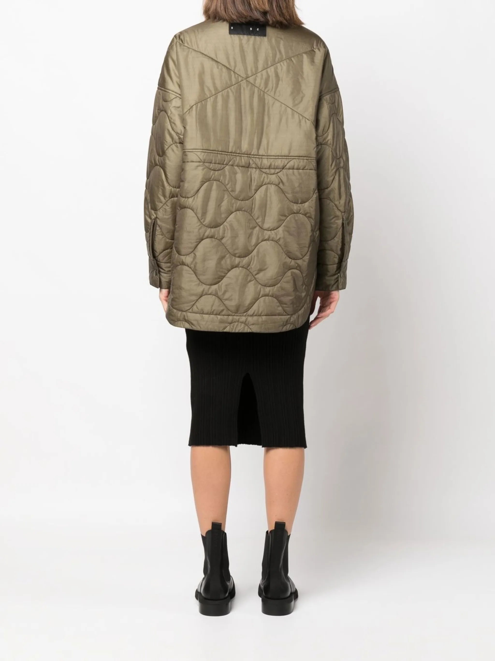 Wren quilted shirt jacket