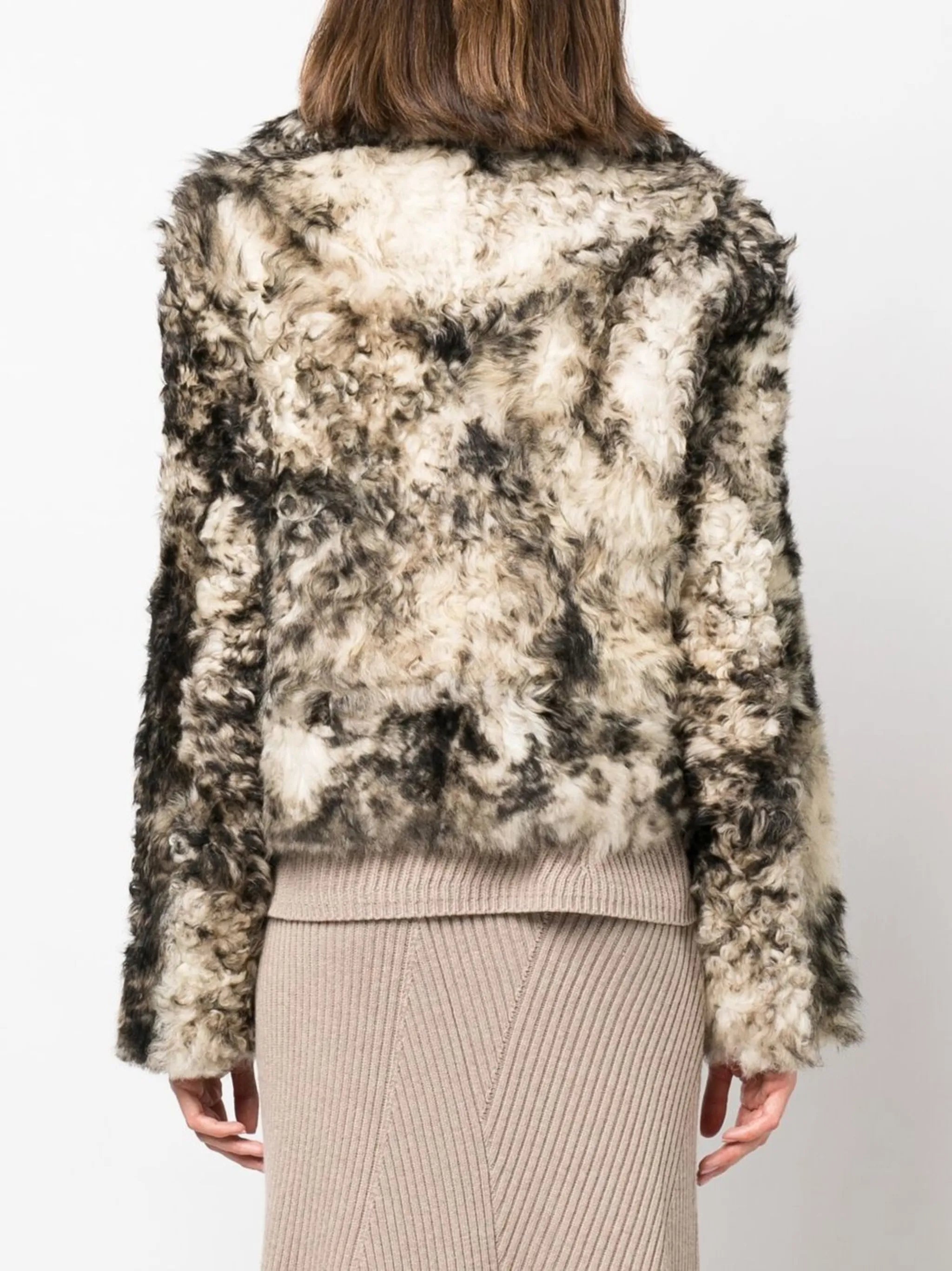 Callie reversible shearling jacket
