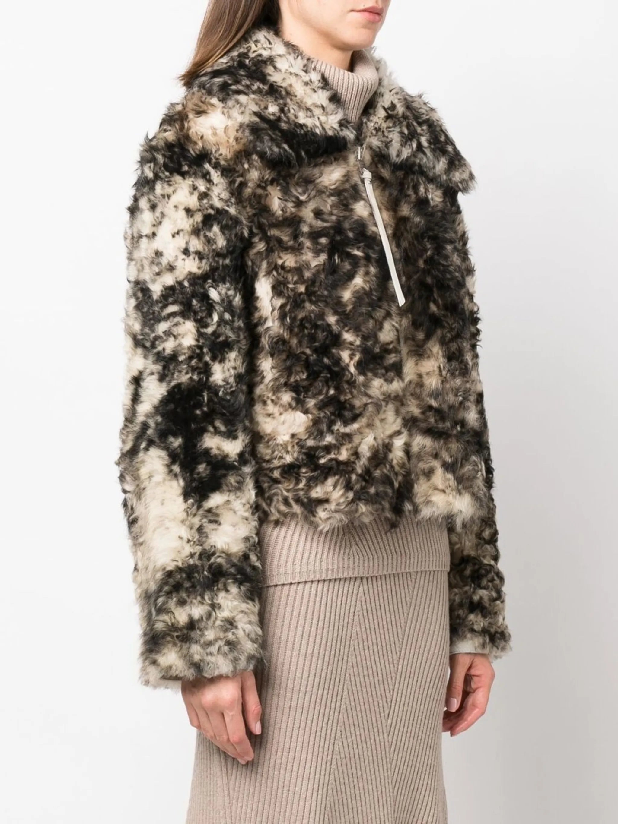 Callie reversible shearling jacket