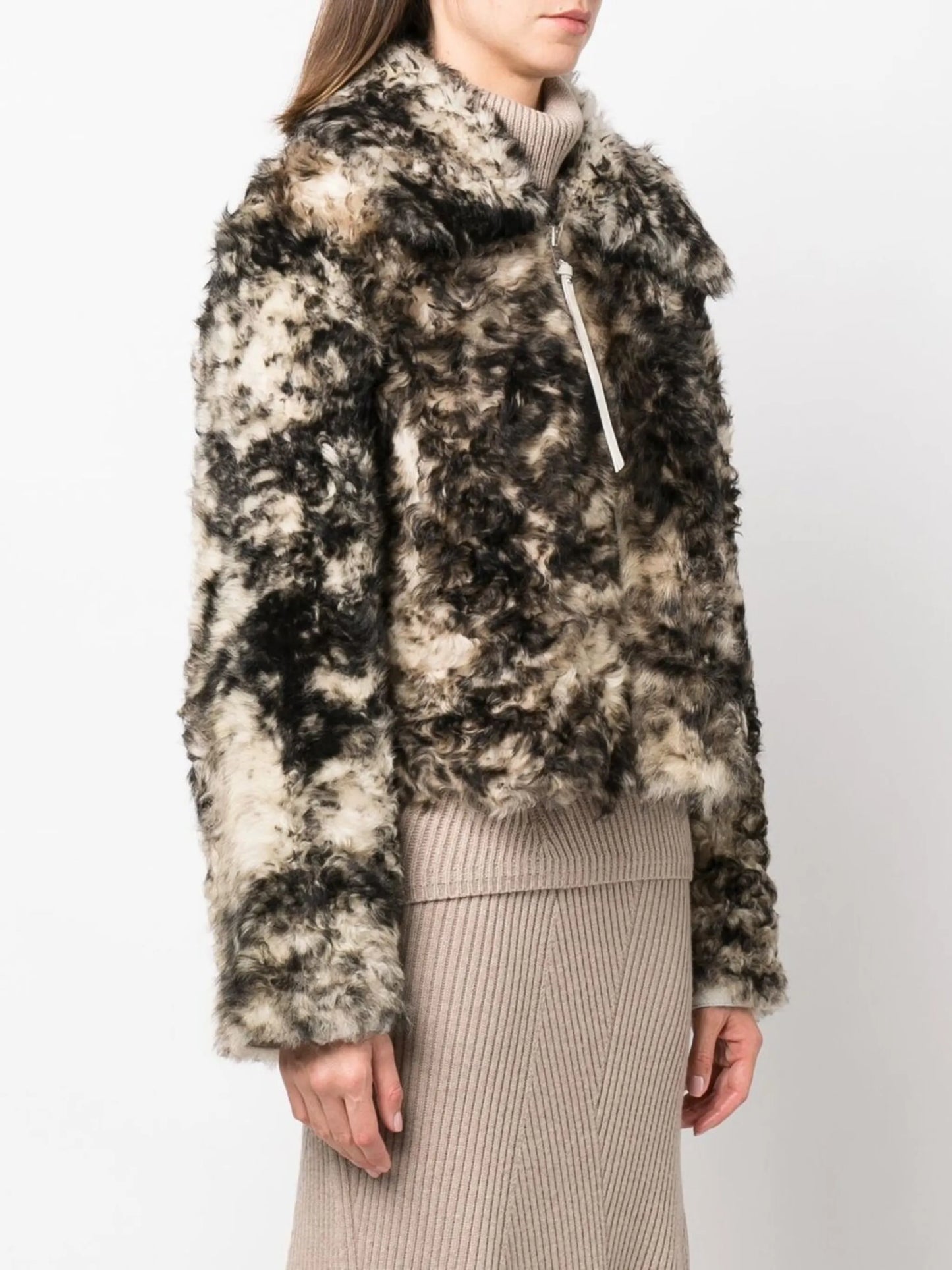 Callie reversible shearling jacket