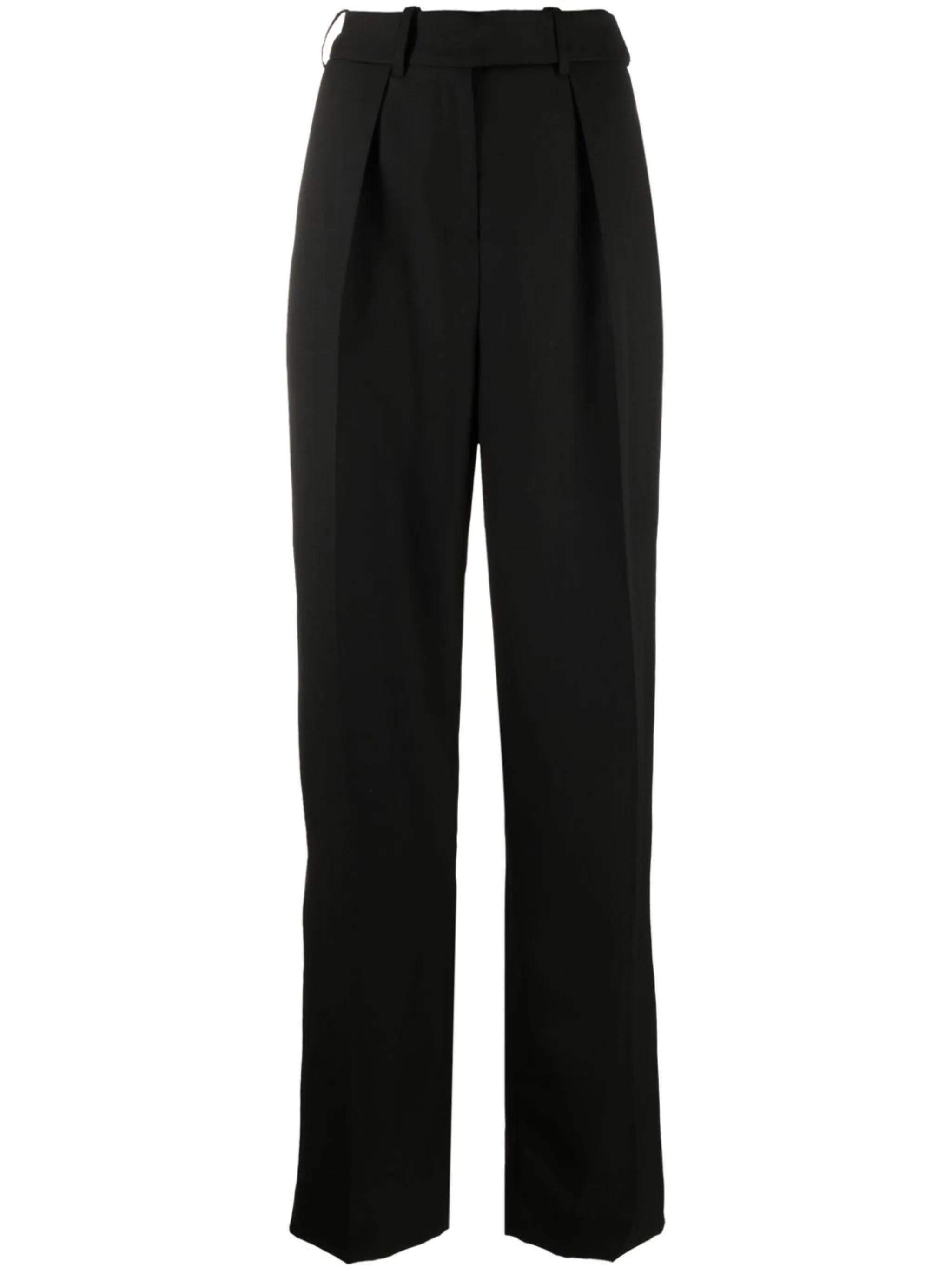 tailored wool trousers