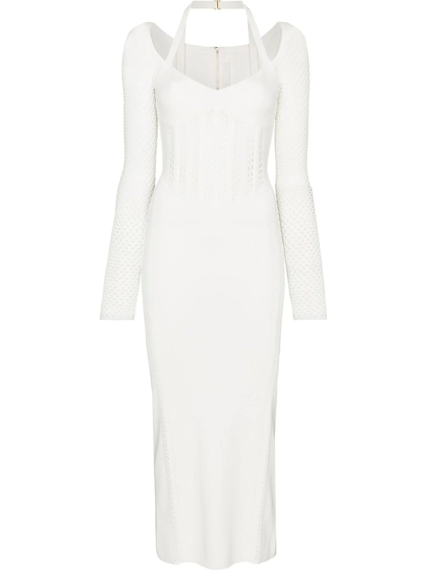 Column corset midi dress