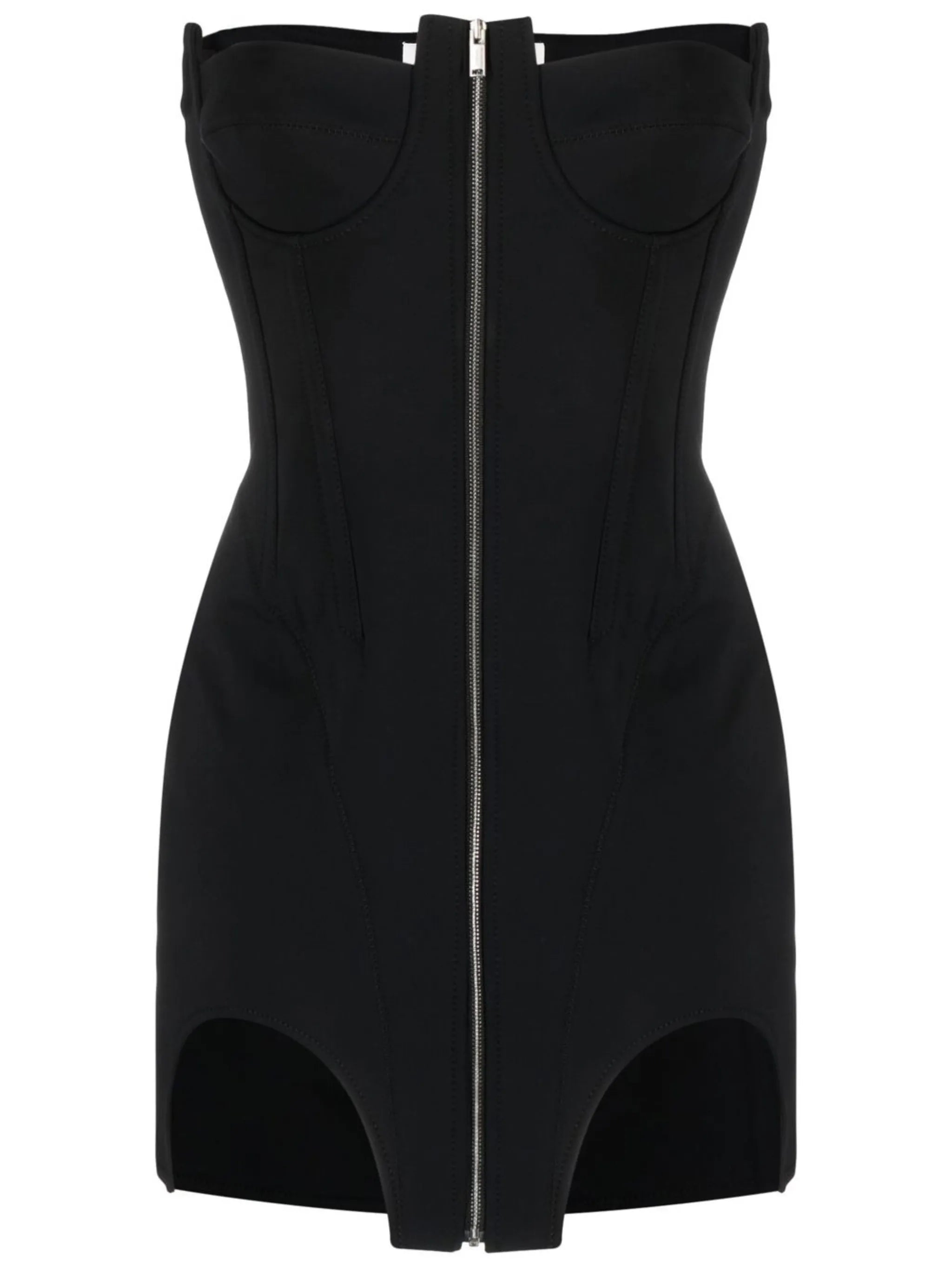 double arch bustier minidress