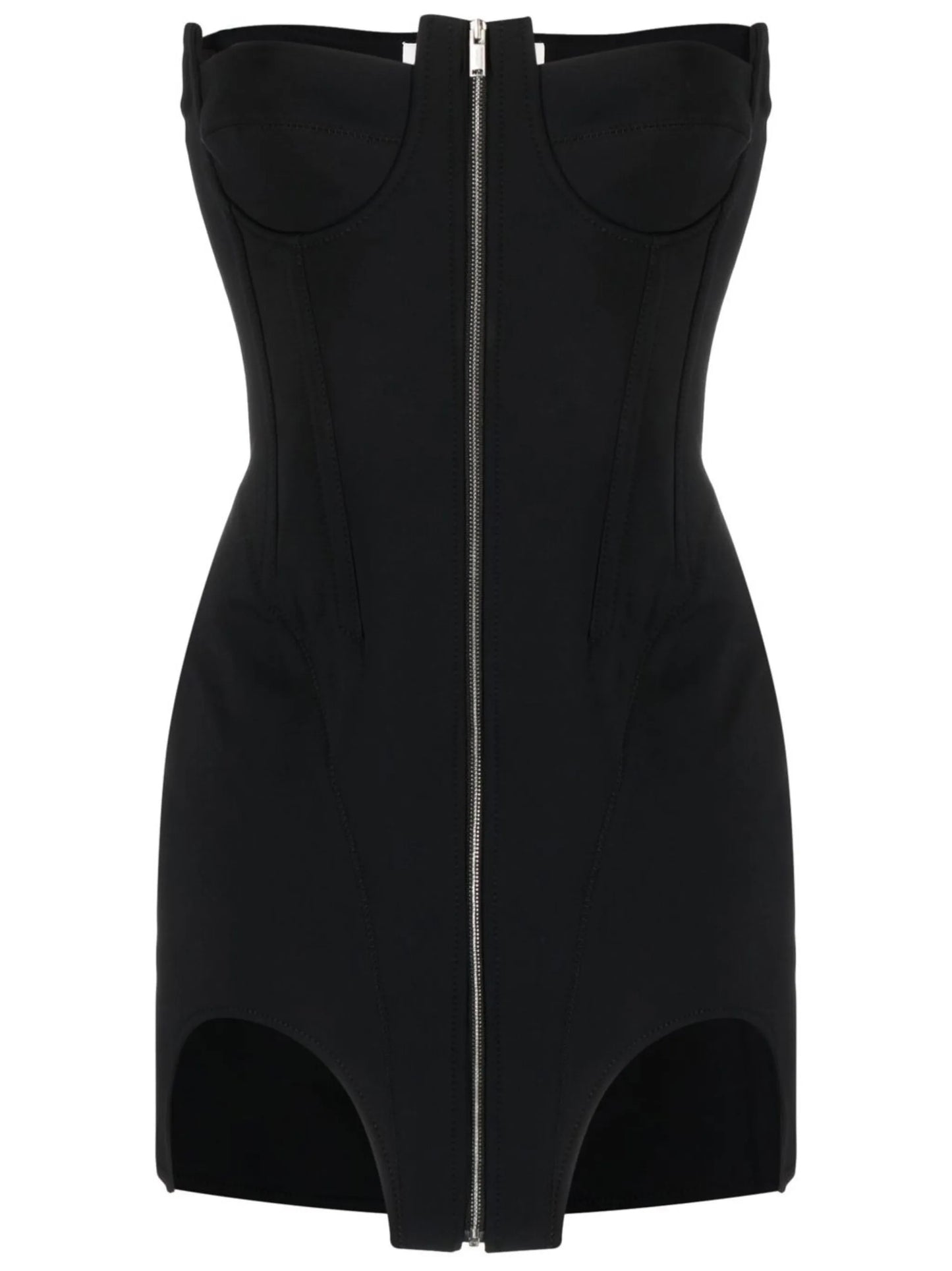double arch bustier minidress