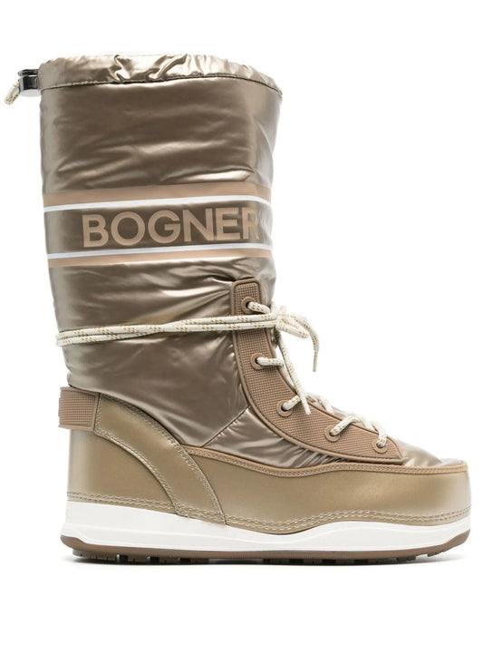 lace-up snow-boots